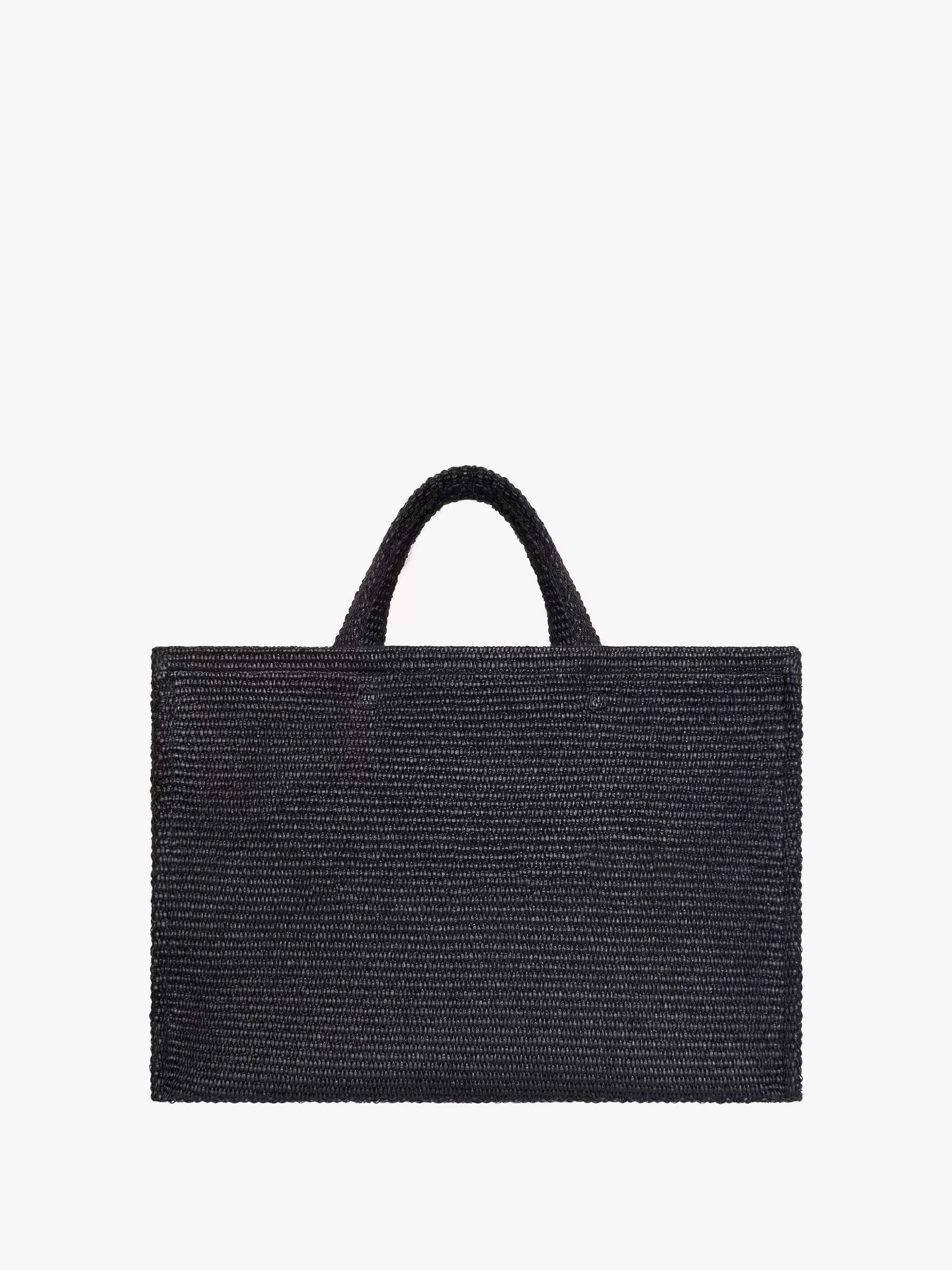 Givenchy G-Tote>Grand Sac Shopping G-Tote En Raphia Noir