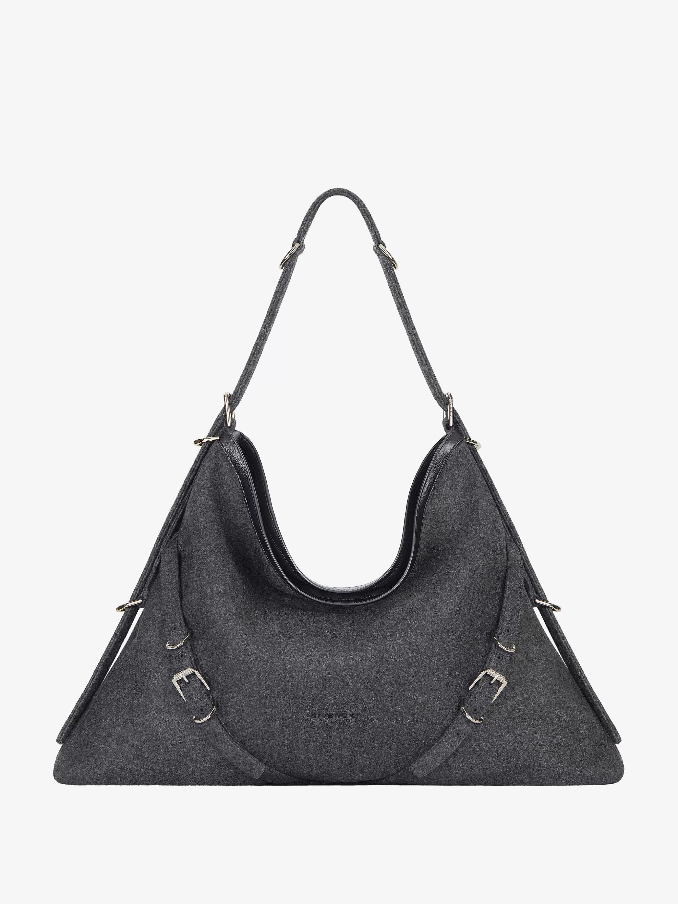 Givenchy Voyou>Grand Sac Voyou En Cachemire Gris Moyen