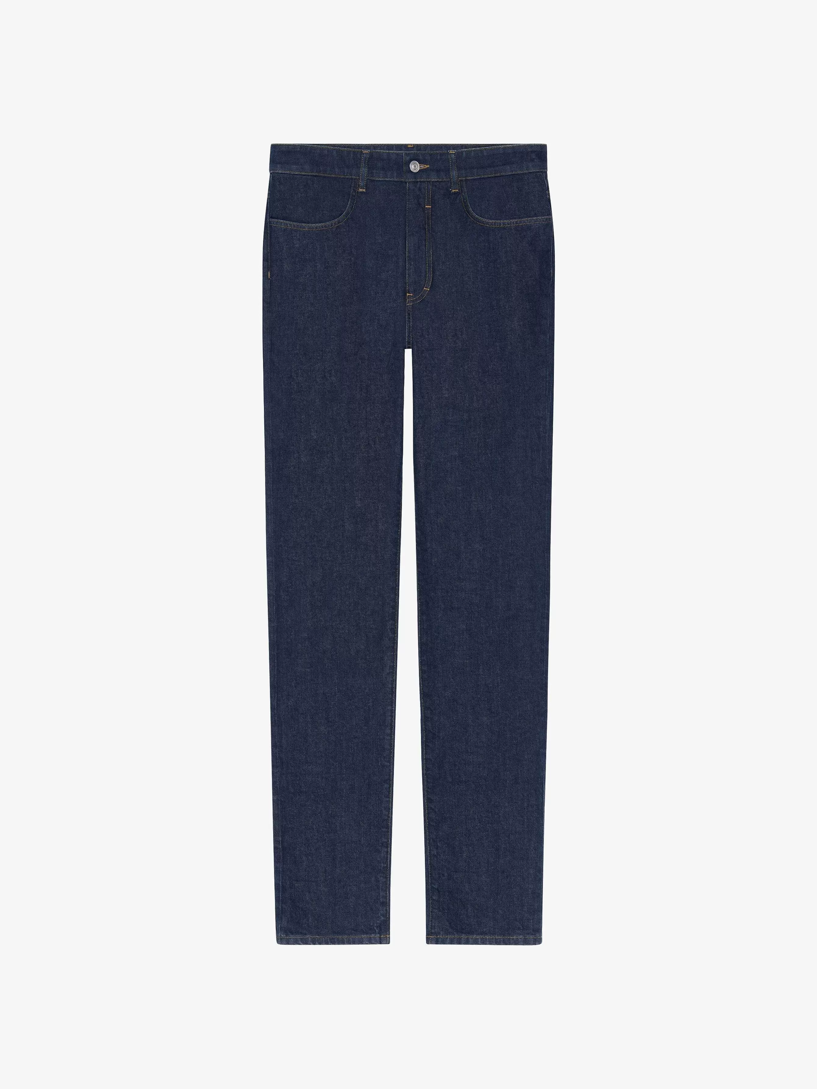 Givenchy Pantalon>Jean Coupe Slim En Denim Bleu Indigo