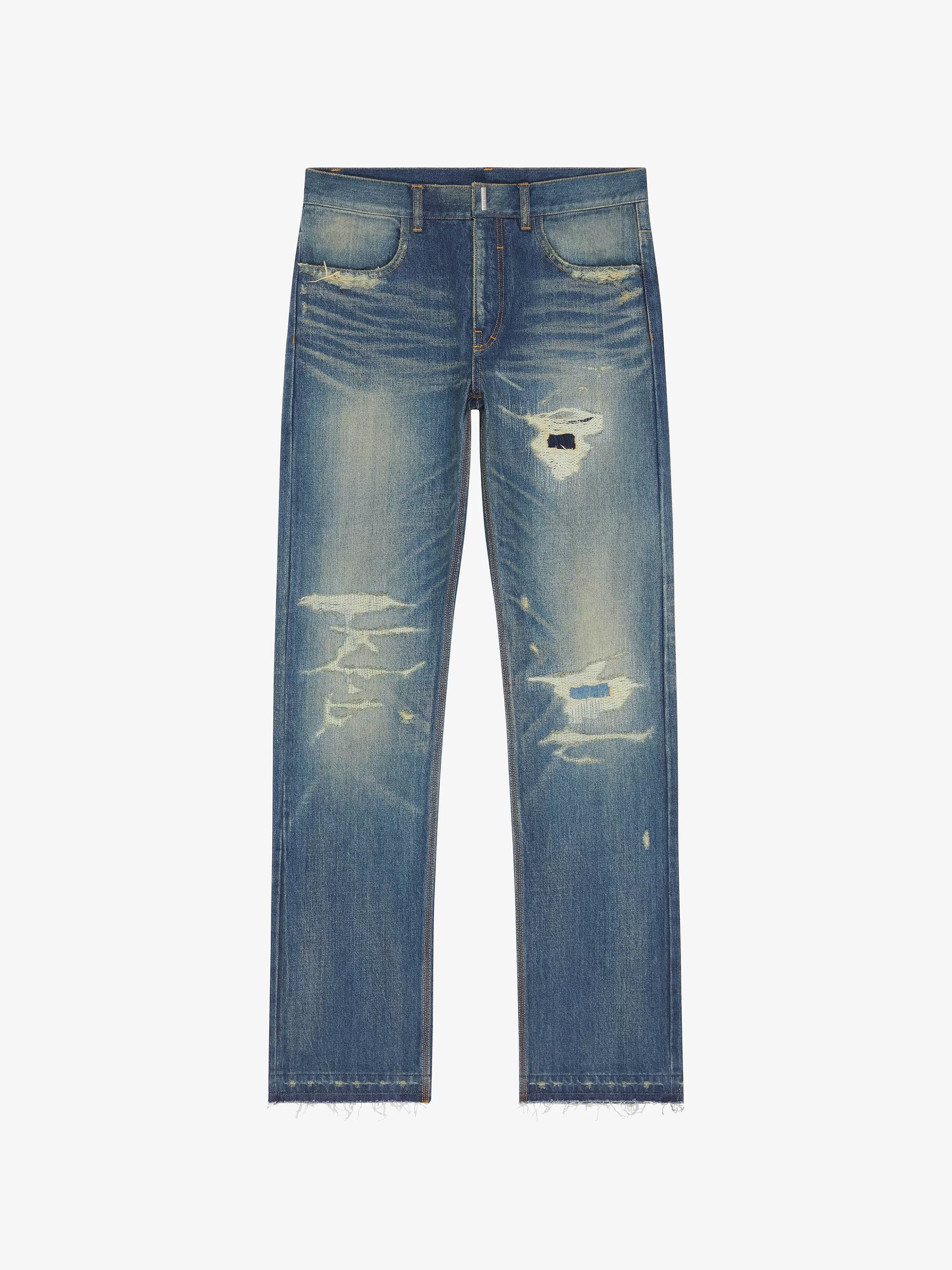 Givenchy Pantalon>Jean En Denim Bleu Clair