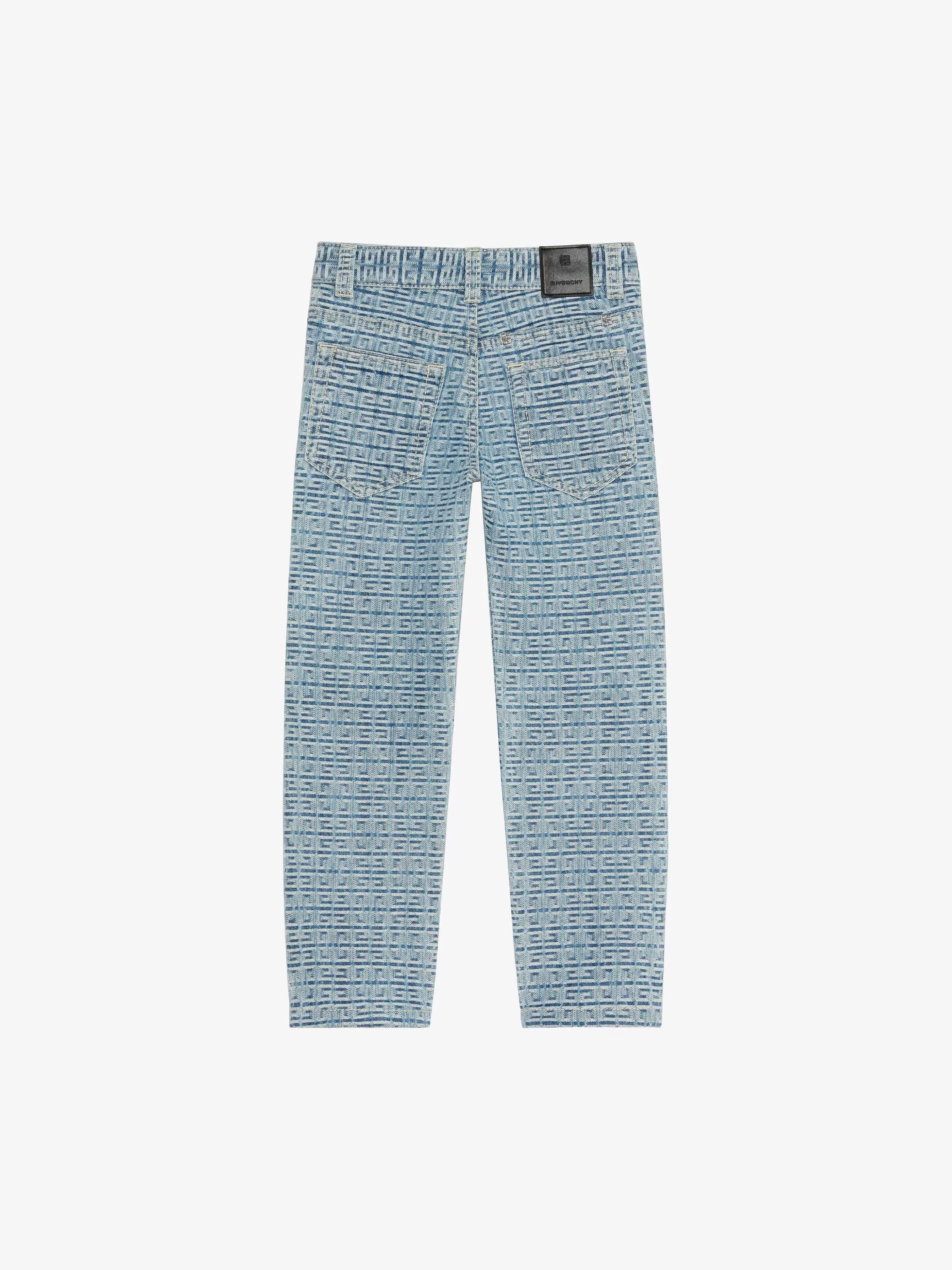 Givenchy Garçon (4 À 12 Ans)>Jean En Denim 4G Bleu Mineral