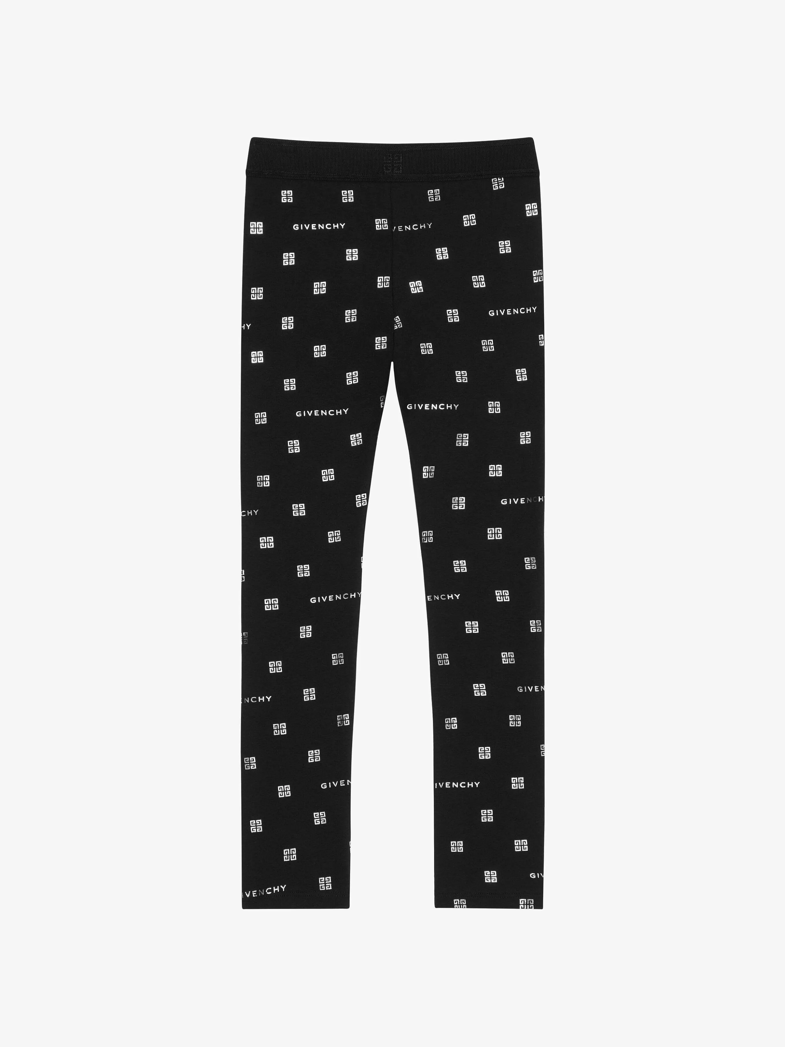 Givenchy Fille (4 À 12 Ans)>Legging En Jersey 4G Noir/Argente