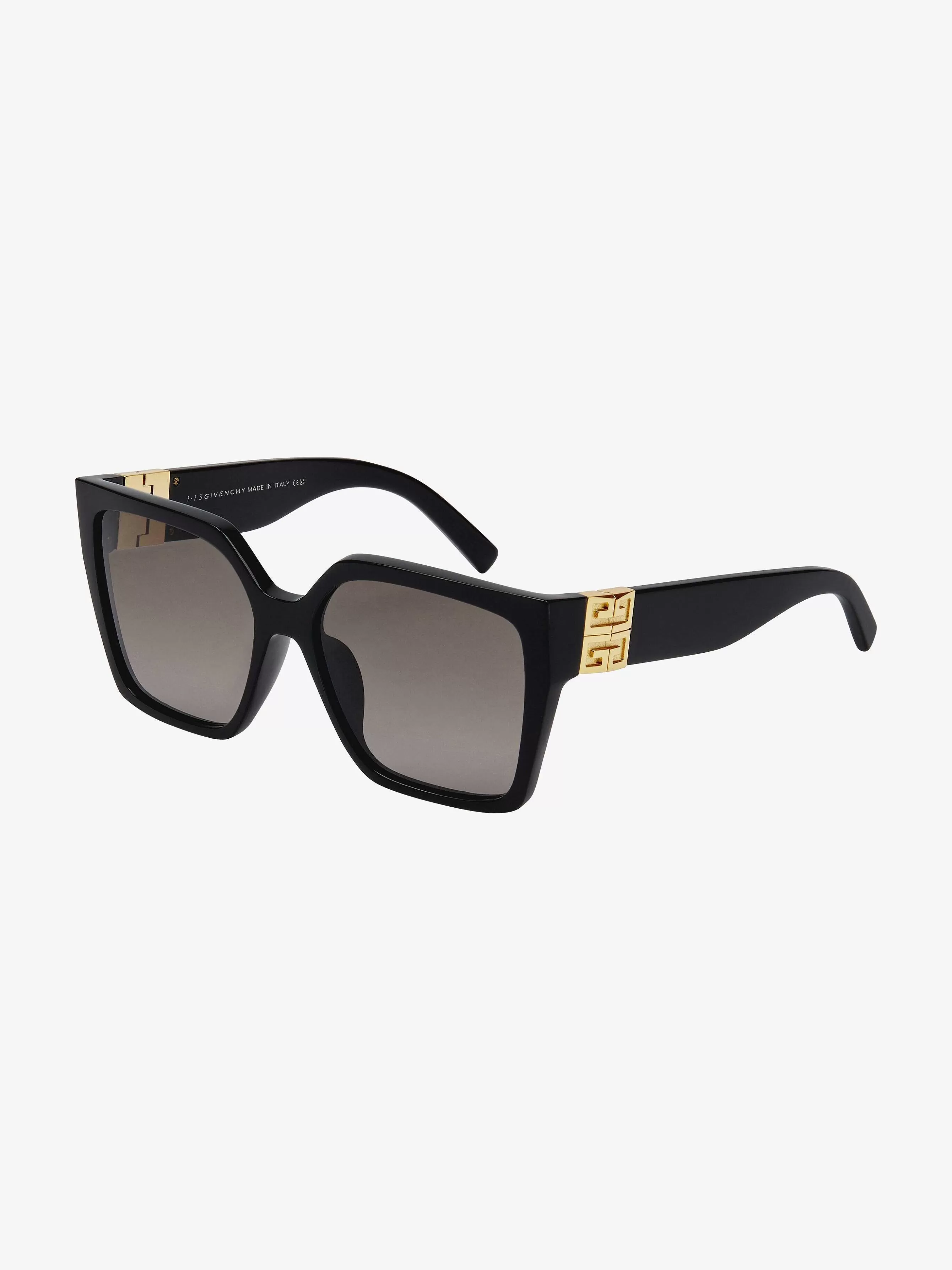 Givenchy Des Lunettes De Soleil>Lunettes De Soleil 4G En Acetate Gris Noir