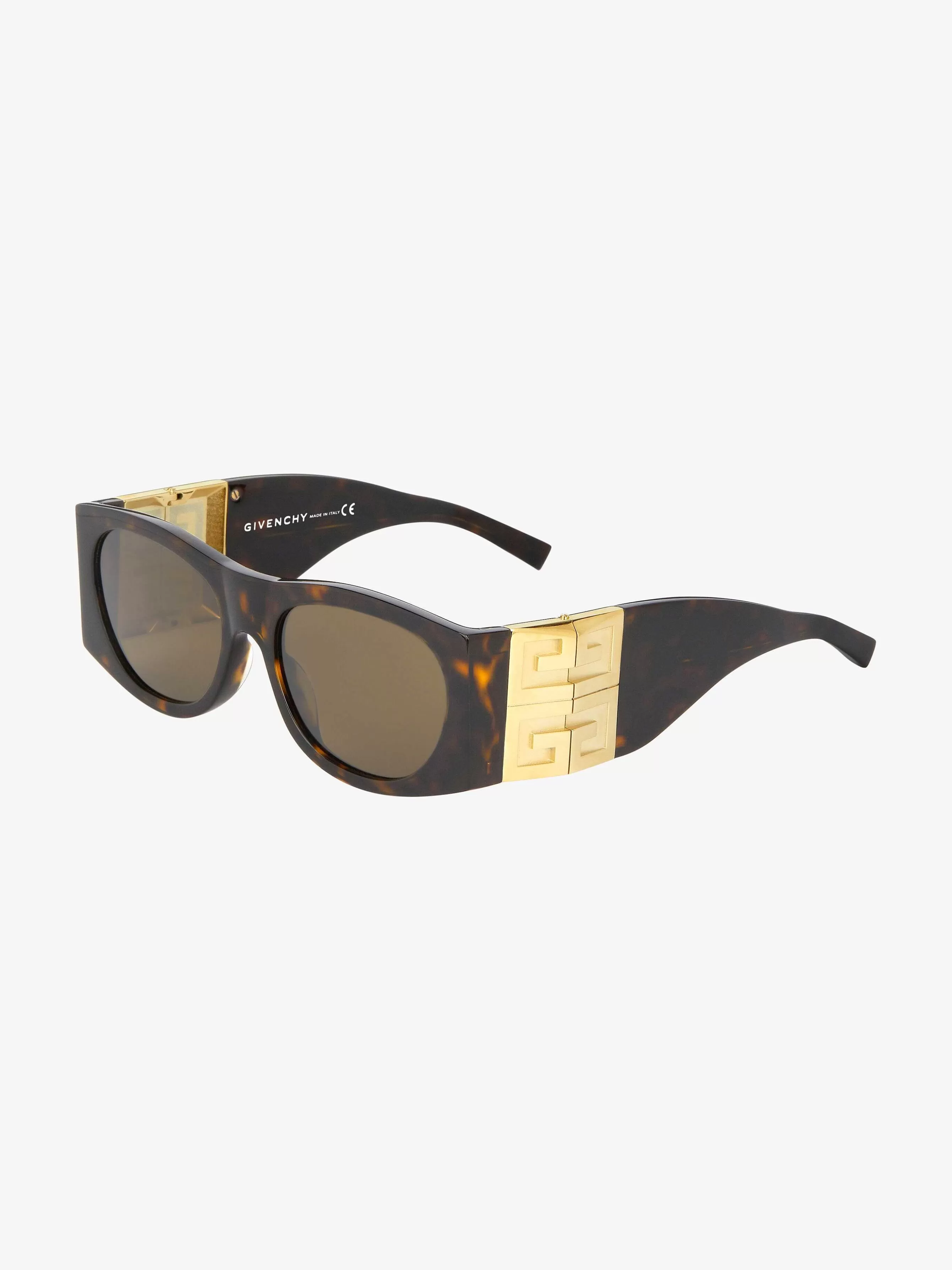 Givenchy Des Lunettes De Soleil>Lunettes De Soleil 4G En Acetate La Havane