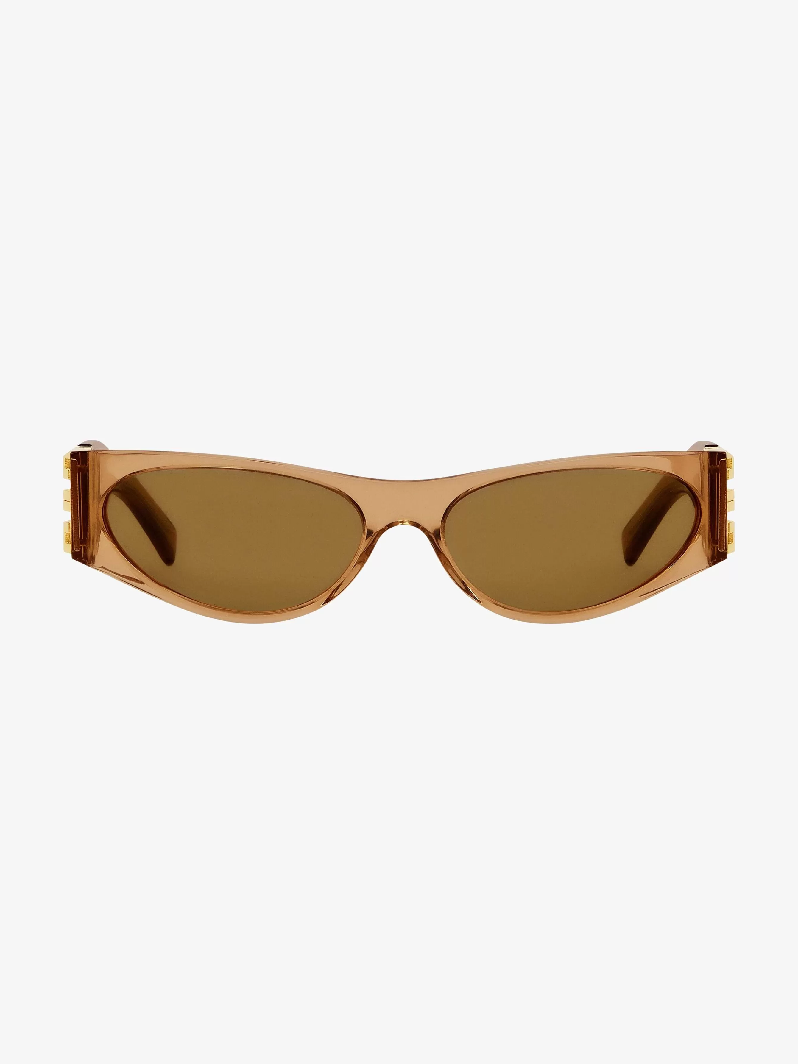 Givenchy Des Lunettes De Soleil>Lunettes De Soleil 4G En Acetate Brun Clair