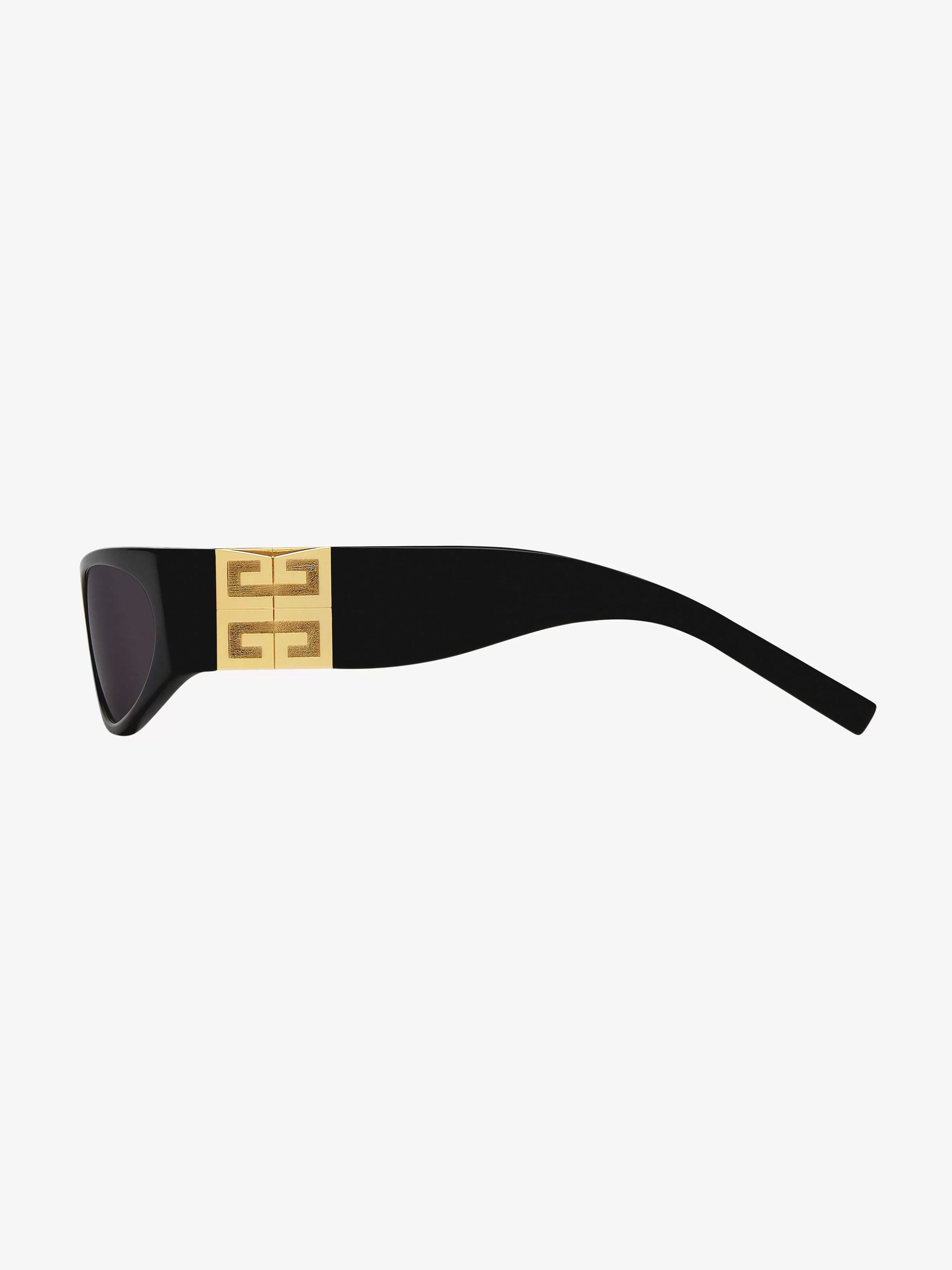 Givenchy Des Lunettes De Soleil>Lunettes De Soleil 4G En Acetate Noir