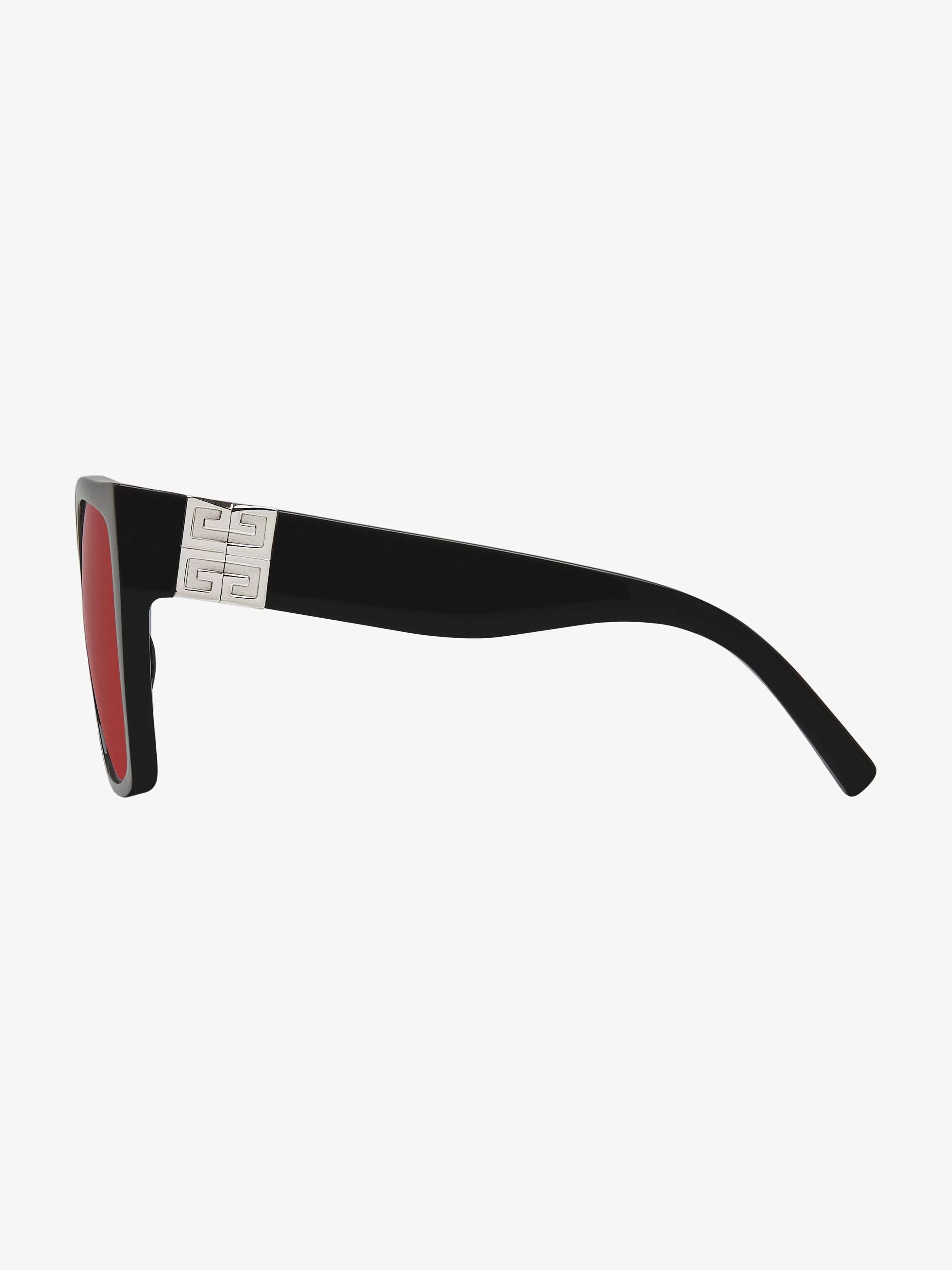 Givenchy Des Lunettes De Soleil>Lunettes De Soleil 4G En Acetate Noir/Bourgogne