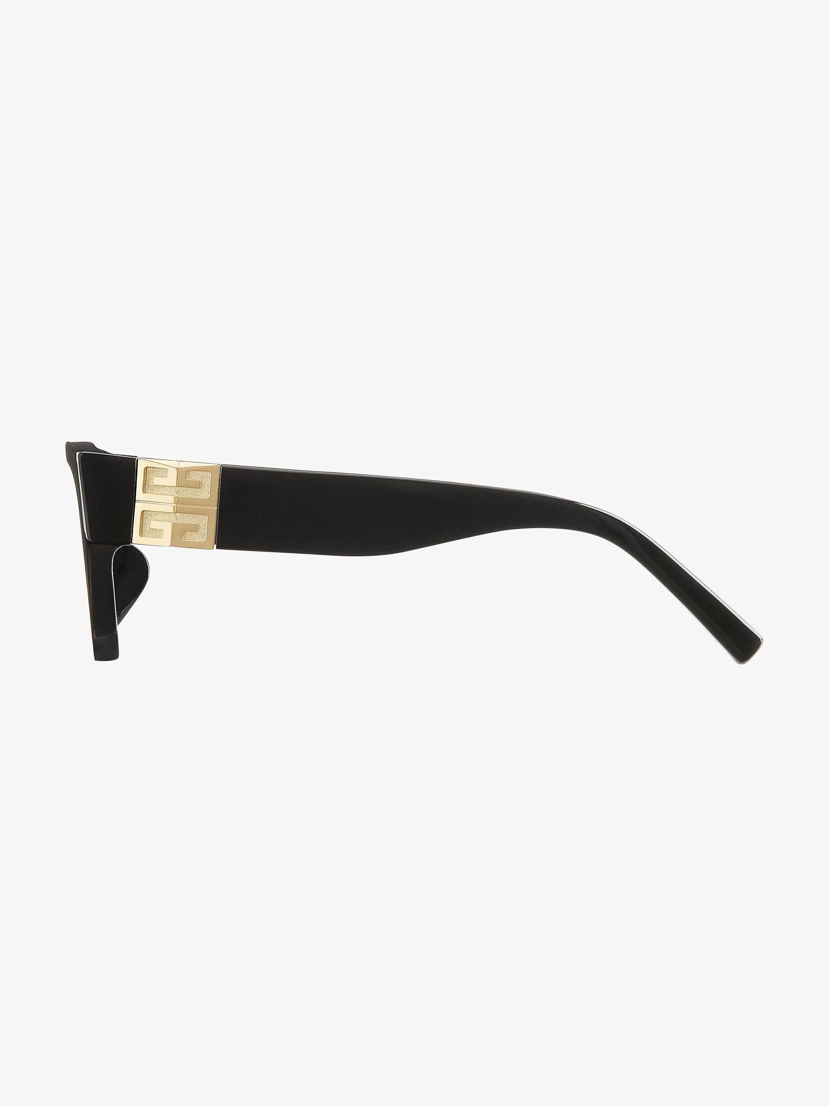 Givenchy Des Lunettes De Soleil>Lunettes De Soleil 4G En Acetate Noir