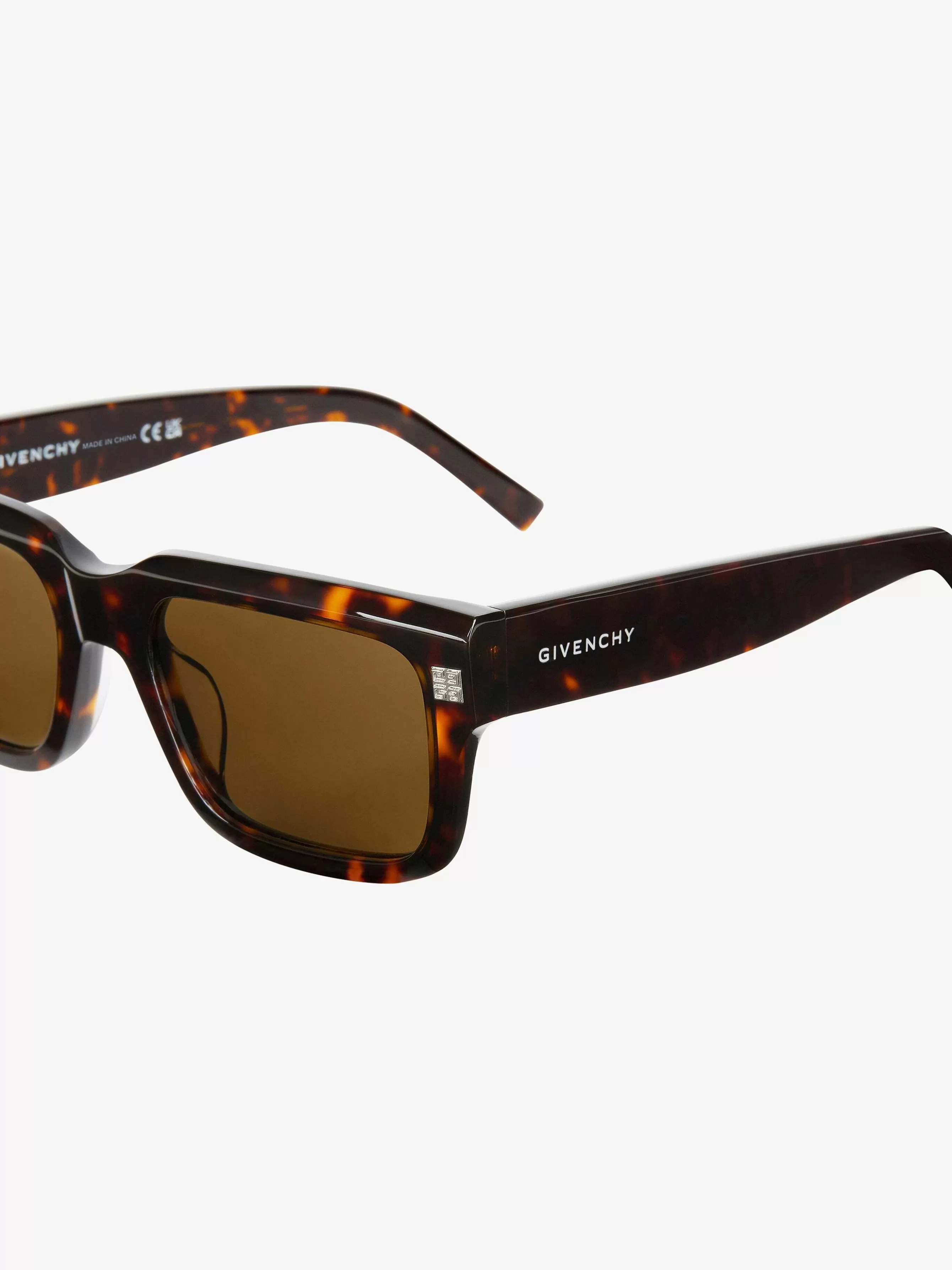 Givenchy Des Lunettes De Soleil>Lunettes De Soleil Gv Day En Acetate La Havane Sombre