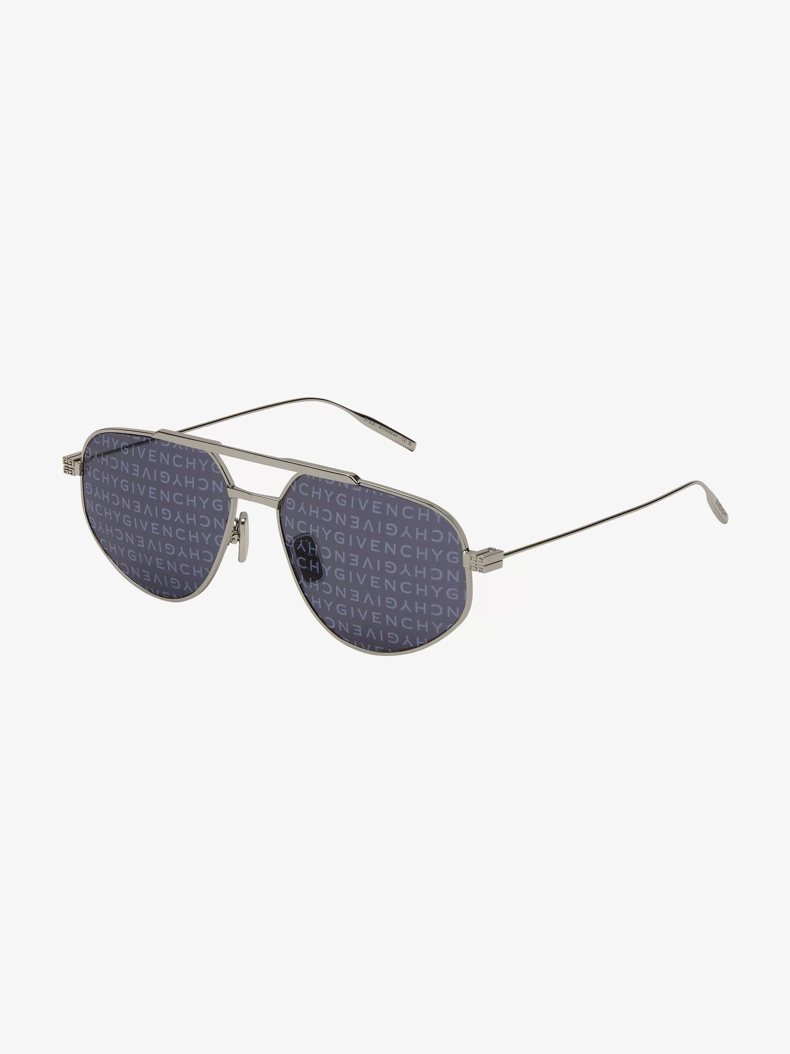 Givenchy Des Lunettes De Soleil>Lunettes De Soleil Gv Speed En Metal Palladium