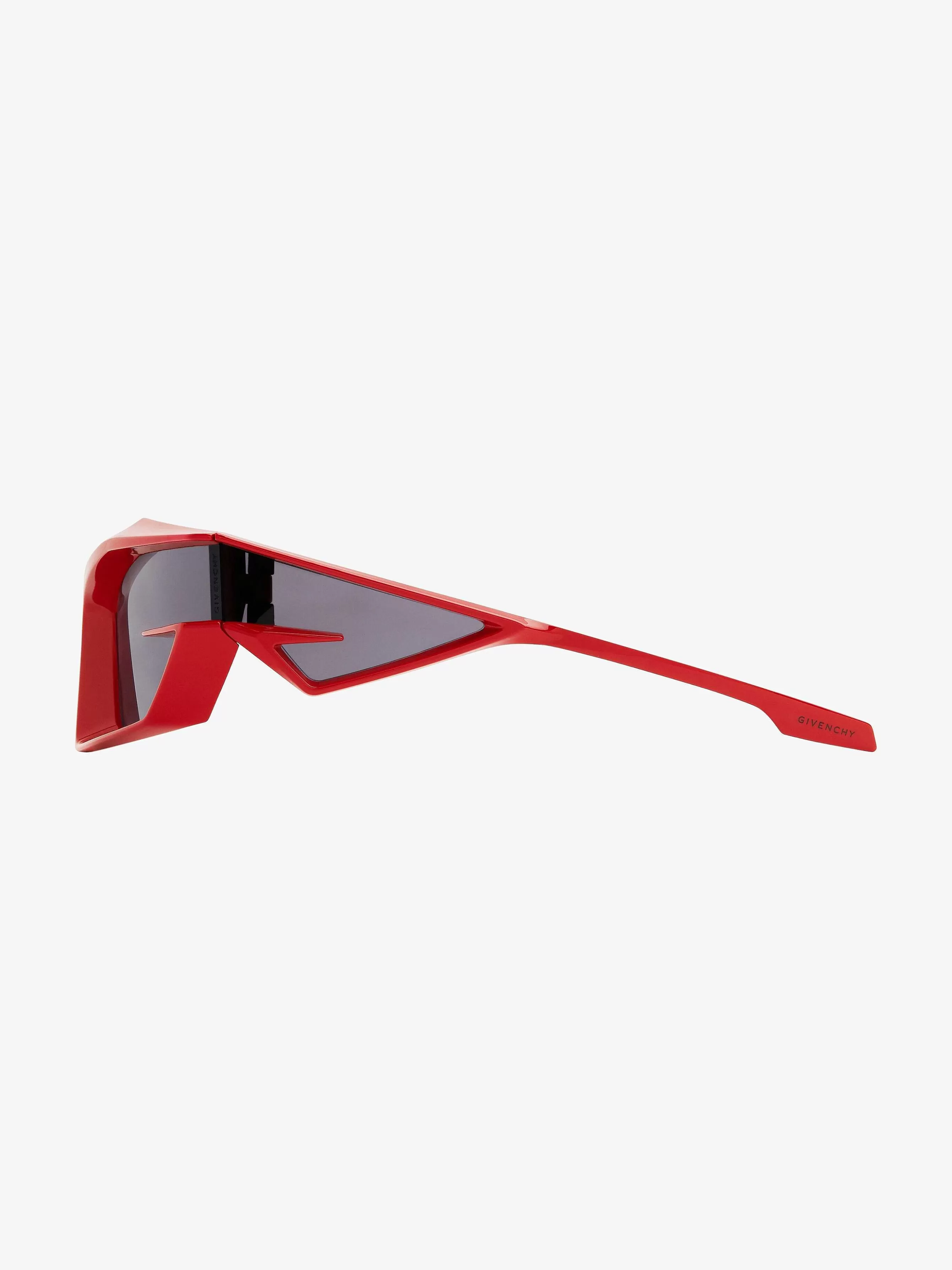 Givenchy Des Lunettes De Soleil>Lunettes De Soleil Injectees Unisexes Giv Cut Rouge