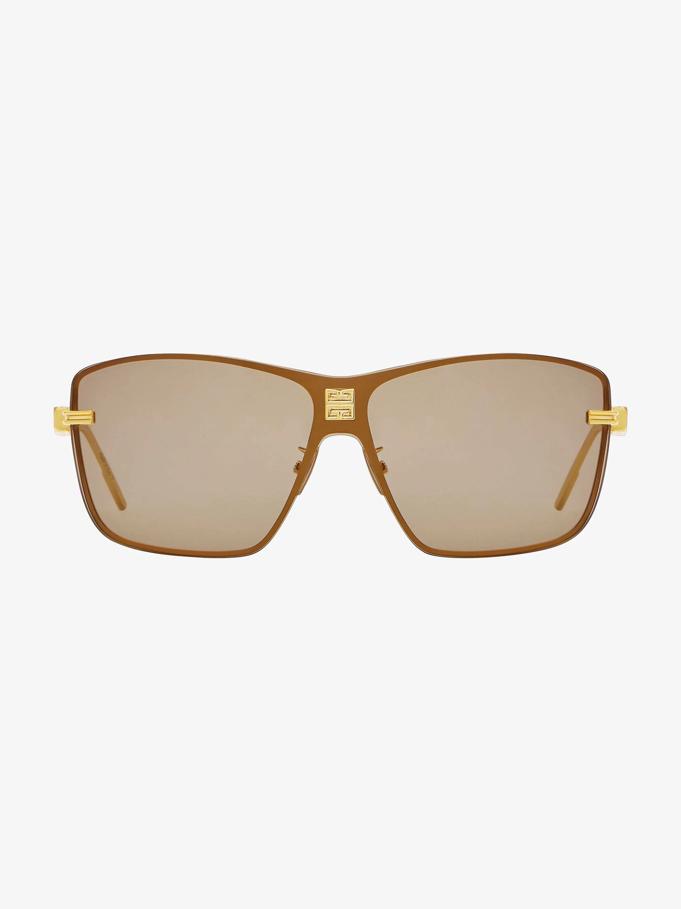 Givenchy Des Lunettes De Soleil>Lunettes De Soleil Unisexes 4Gem En Metal Dore