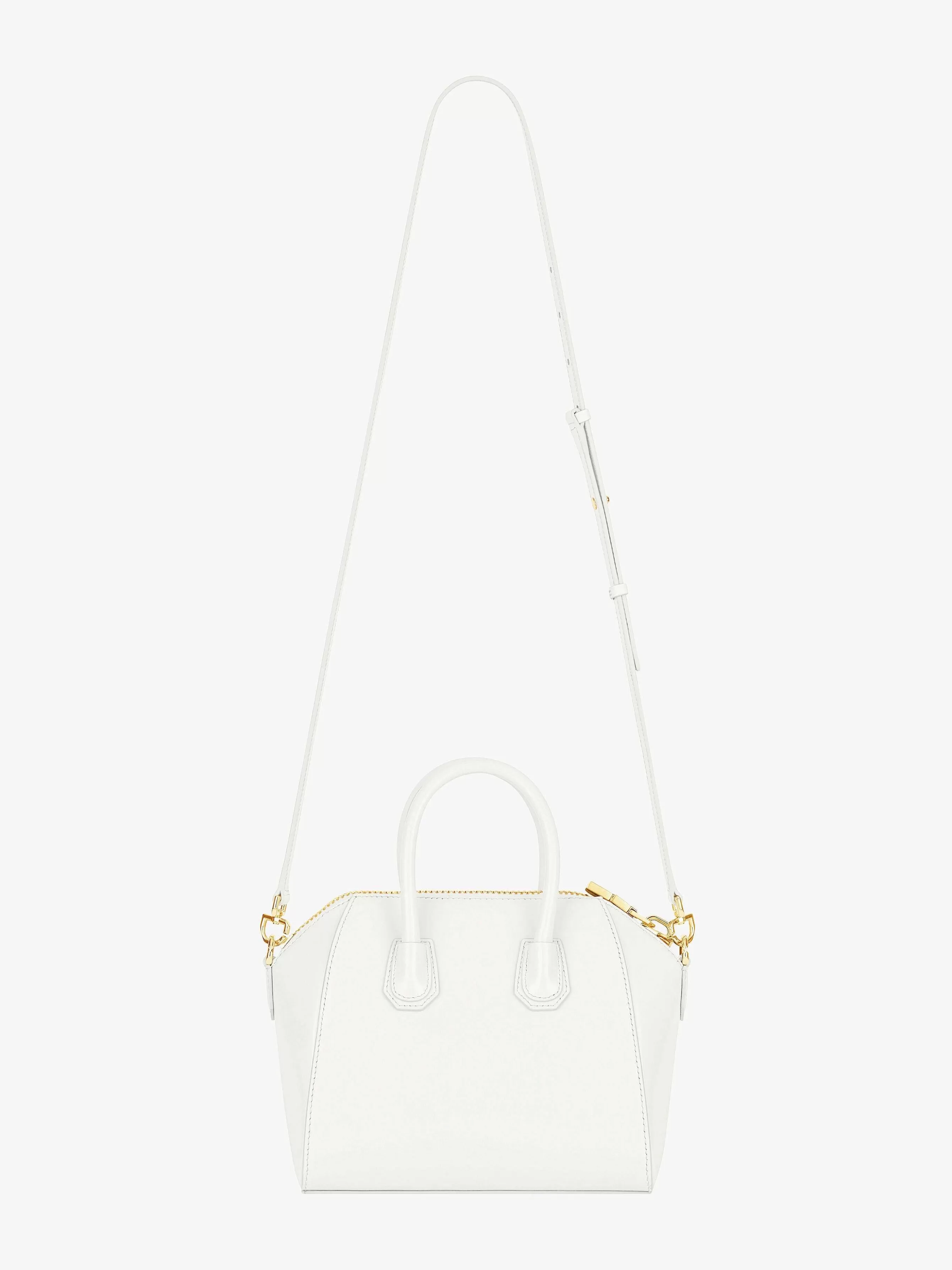 Givenchy Antigona>Mini Sac Antigona En Cuir Box Ivoire