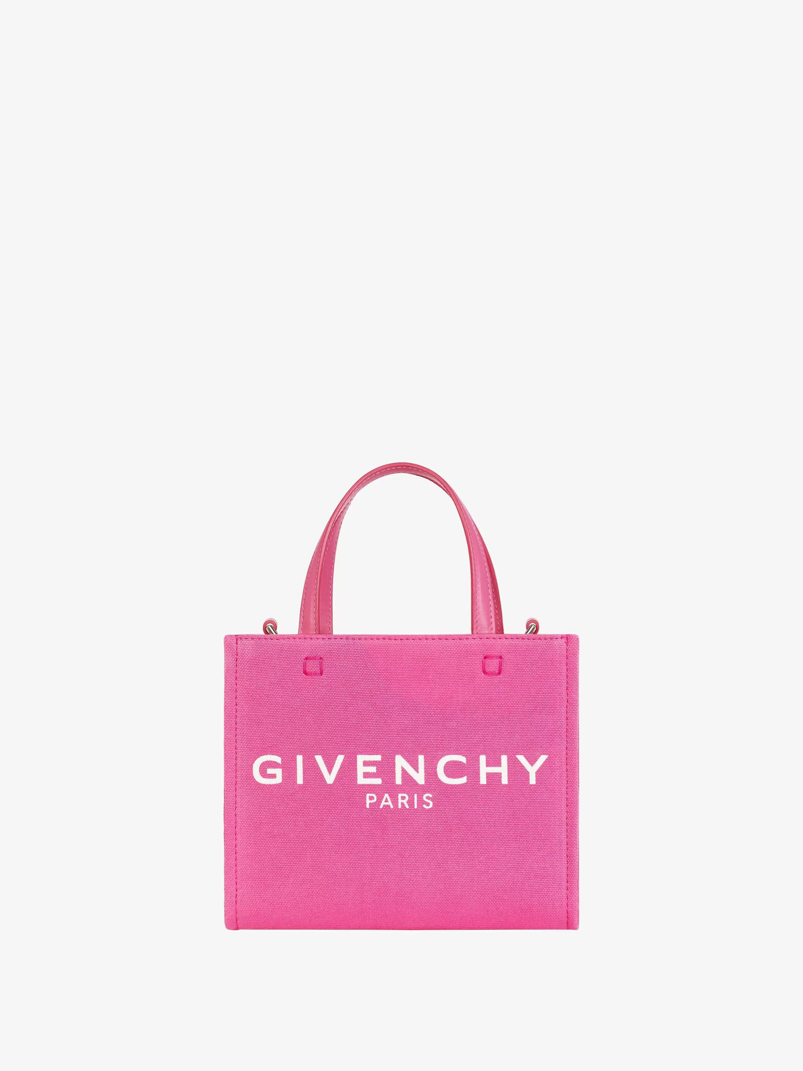 Givenchy G-Tote>Mini Sac Cabas G-Tote En Toile Rose Neon