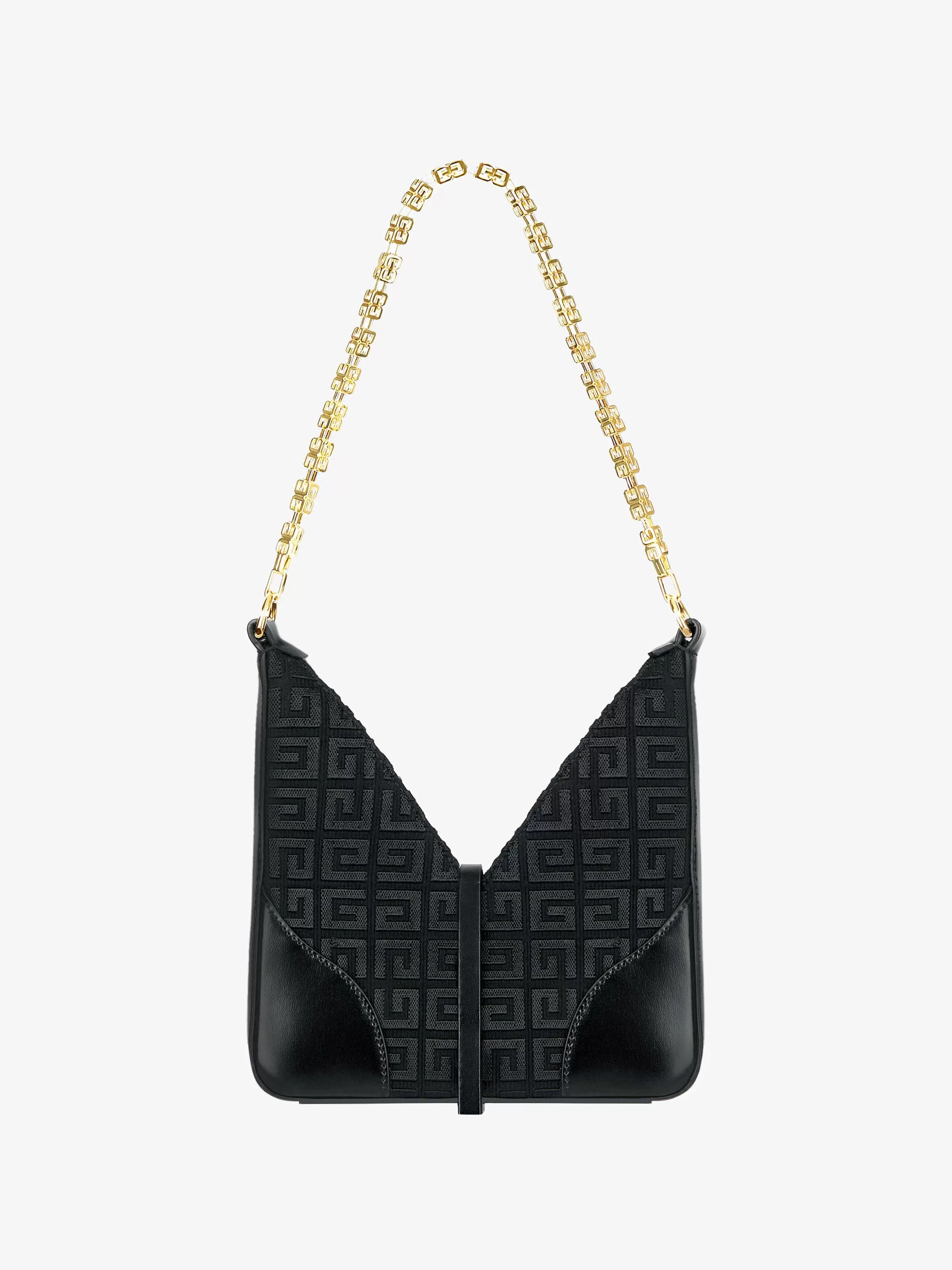 Givenchy Sacs Mini Et Micro>Mini Sac Decoupe En Broderie 4G Avec Chaine Noir