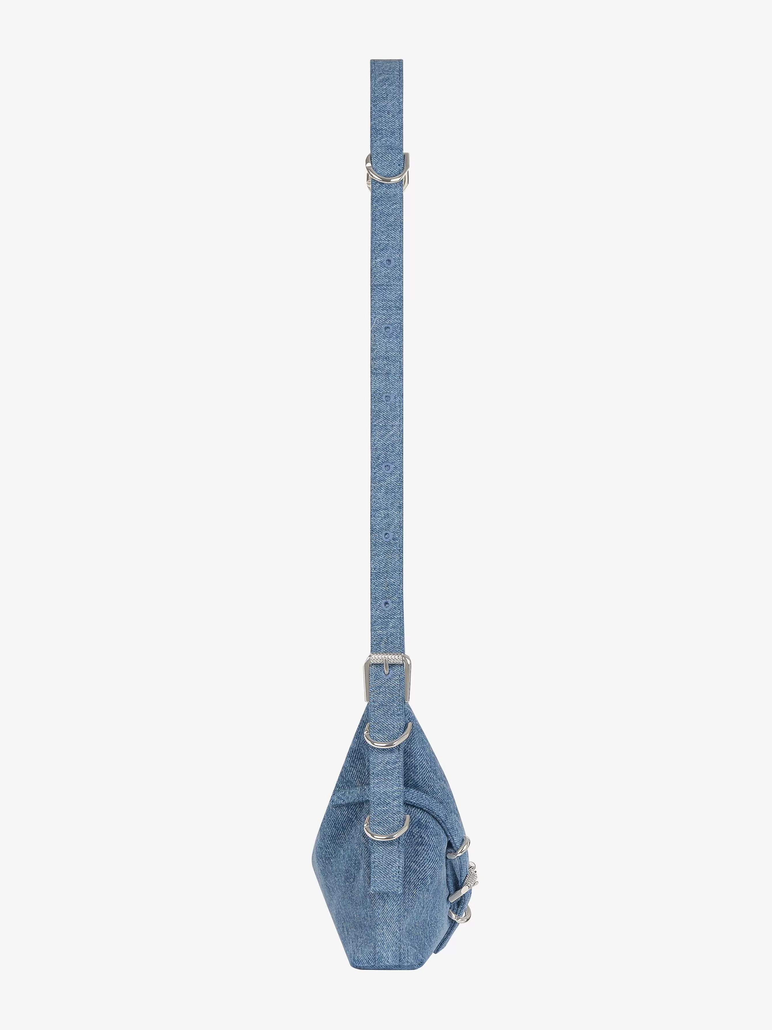 Givenchy Voyou>Mini Sac Voyou En Denim Bleu Moyen