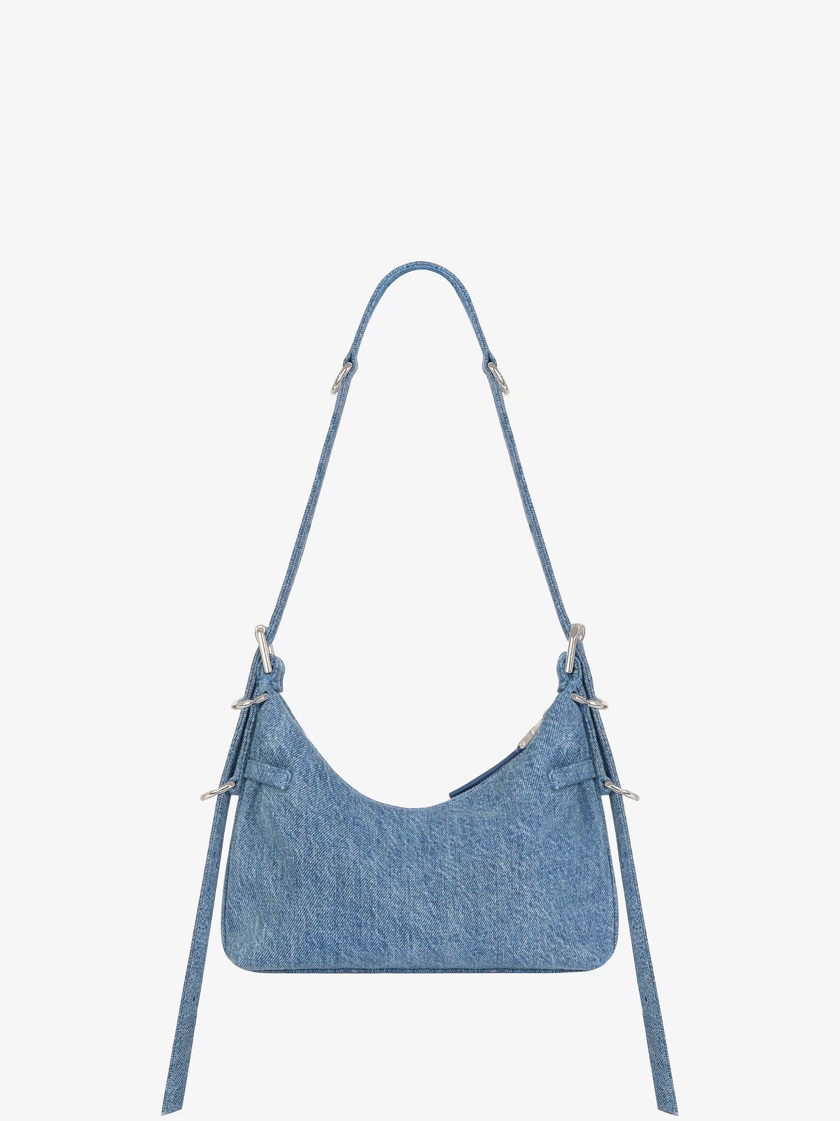 Givenchy Voyou>Mini Sac Voyou En Denim Bleu Moyen