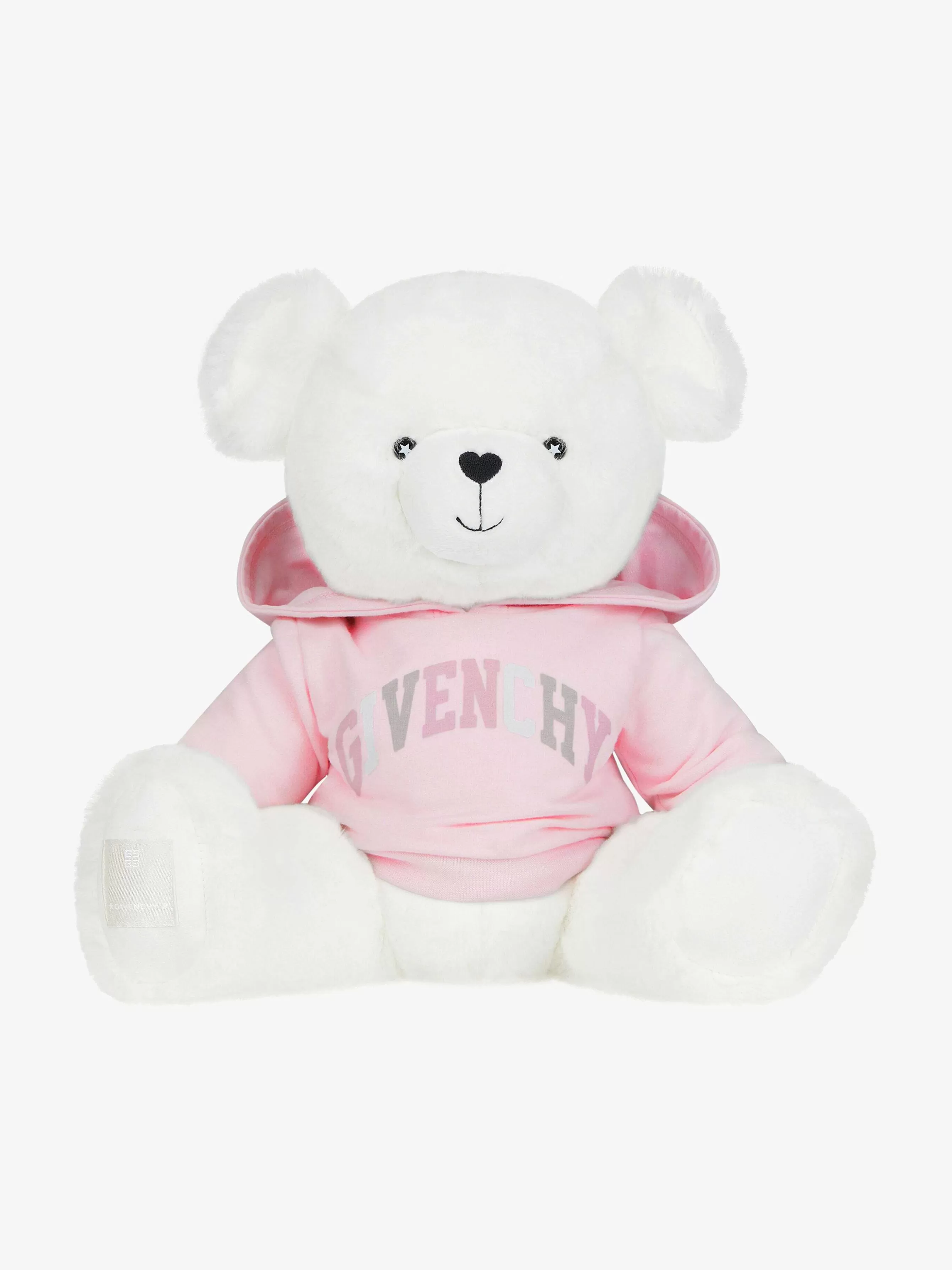 Givenchy Garçon (4 À 12 Ans)>Ours En Peluche College En Polaire Rose Clair