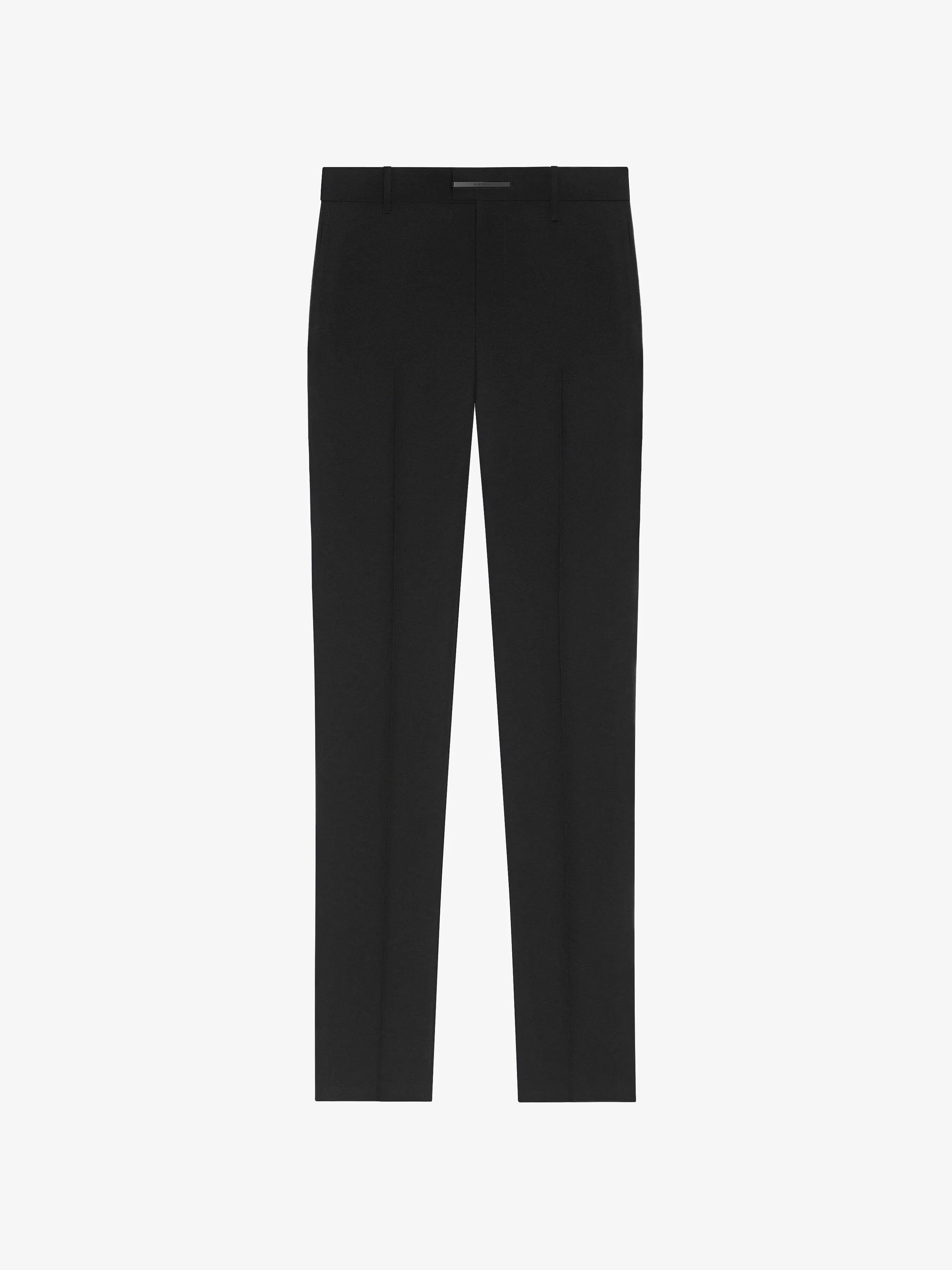 Givenchy Pantalon>Pantalon Ajuste Coupe Slim En Laine Noir