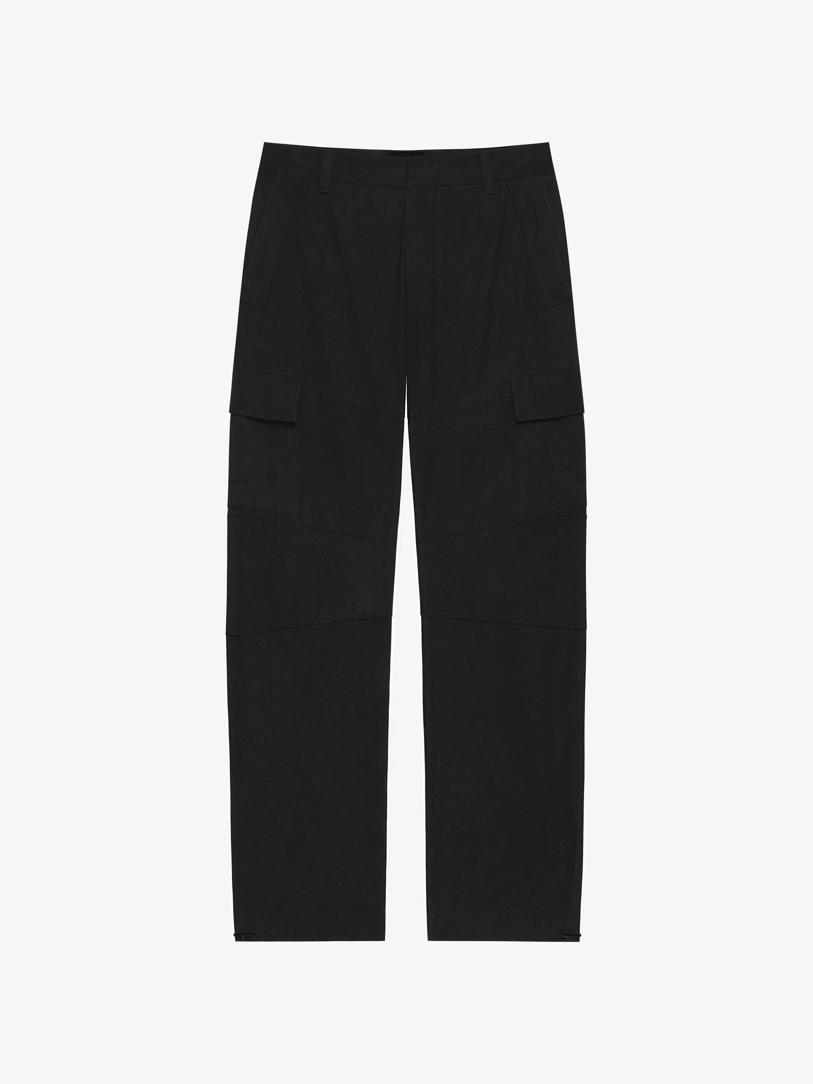 Givenchy Pantalon>Pantalon Cargo En Coton Noir