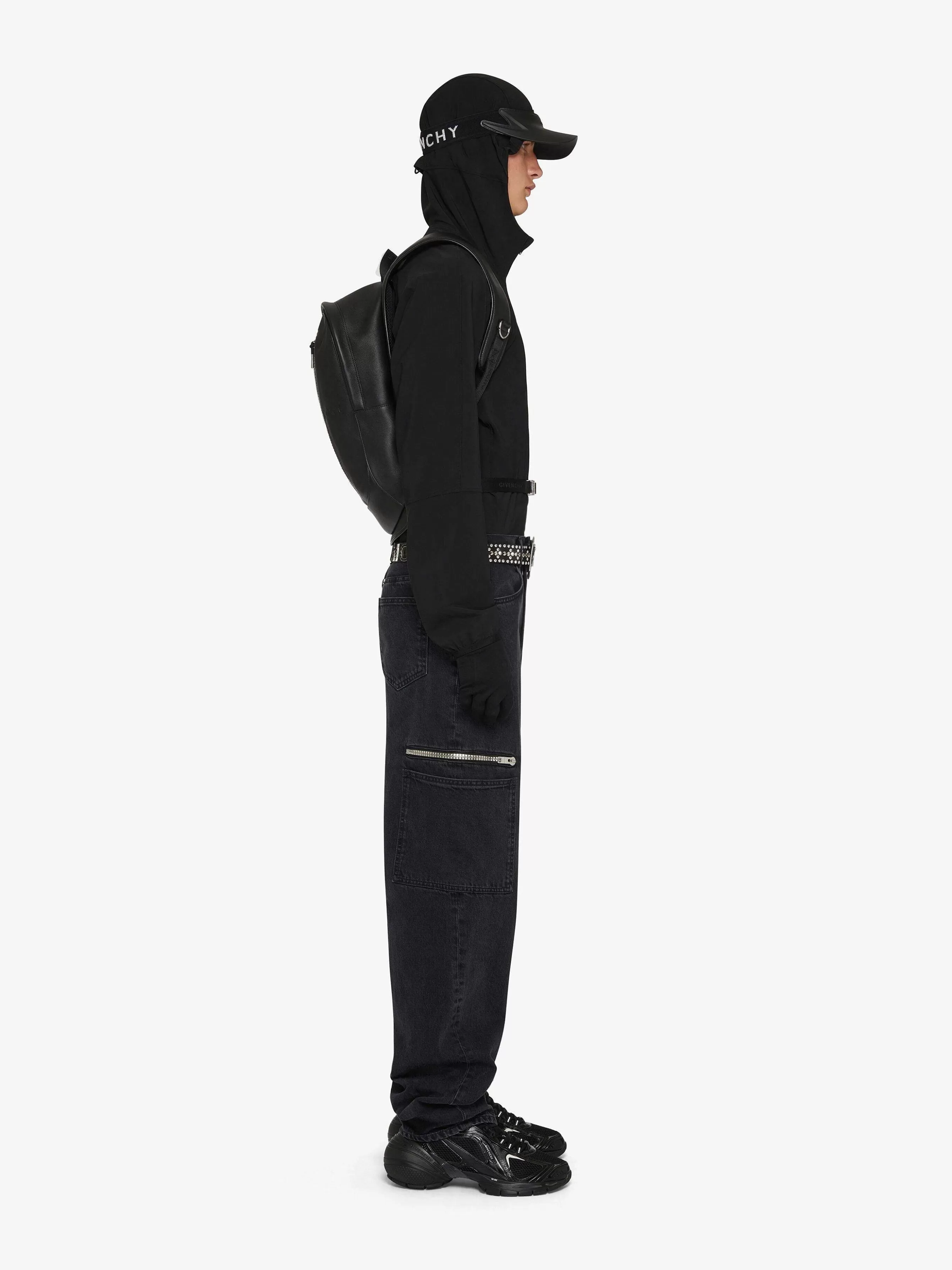 Givenchy Pantalon>Pantalon Cargo En Denim Noir