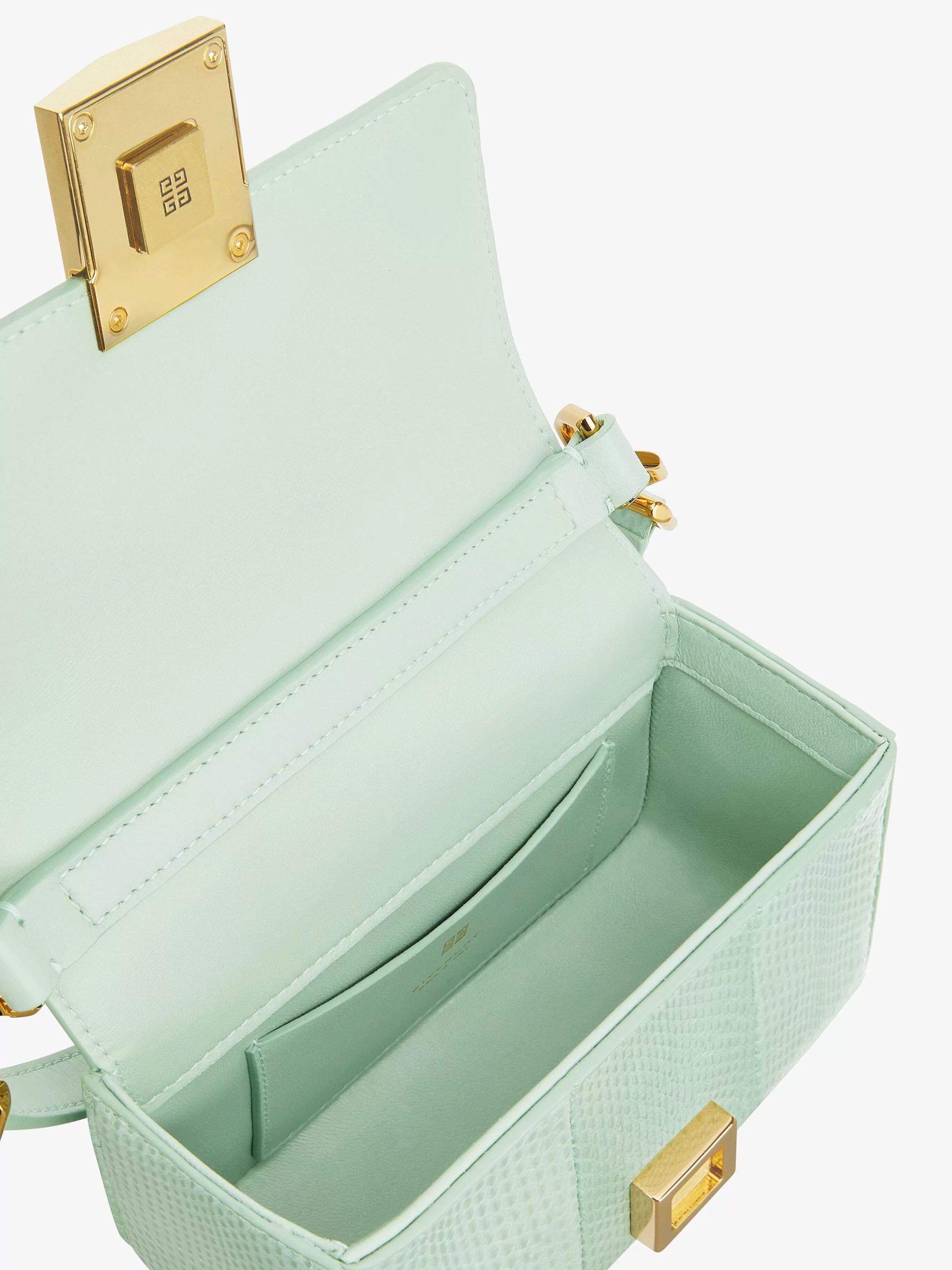 Givenchy Sacs Bandoulière>Petit Sac 4G En Ayers Avec Chaine Celadon