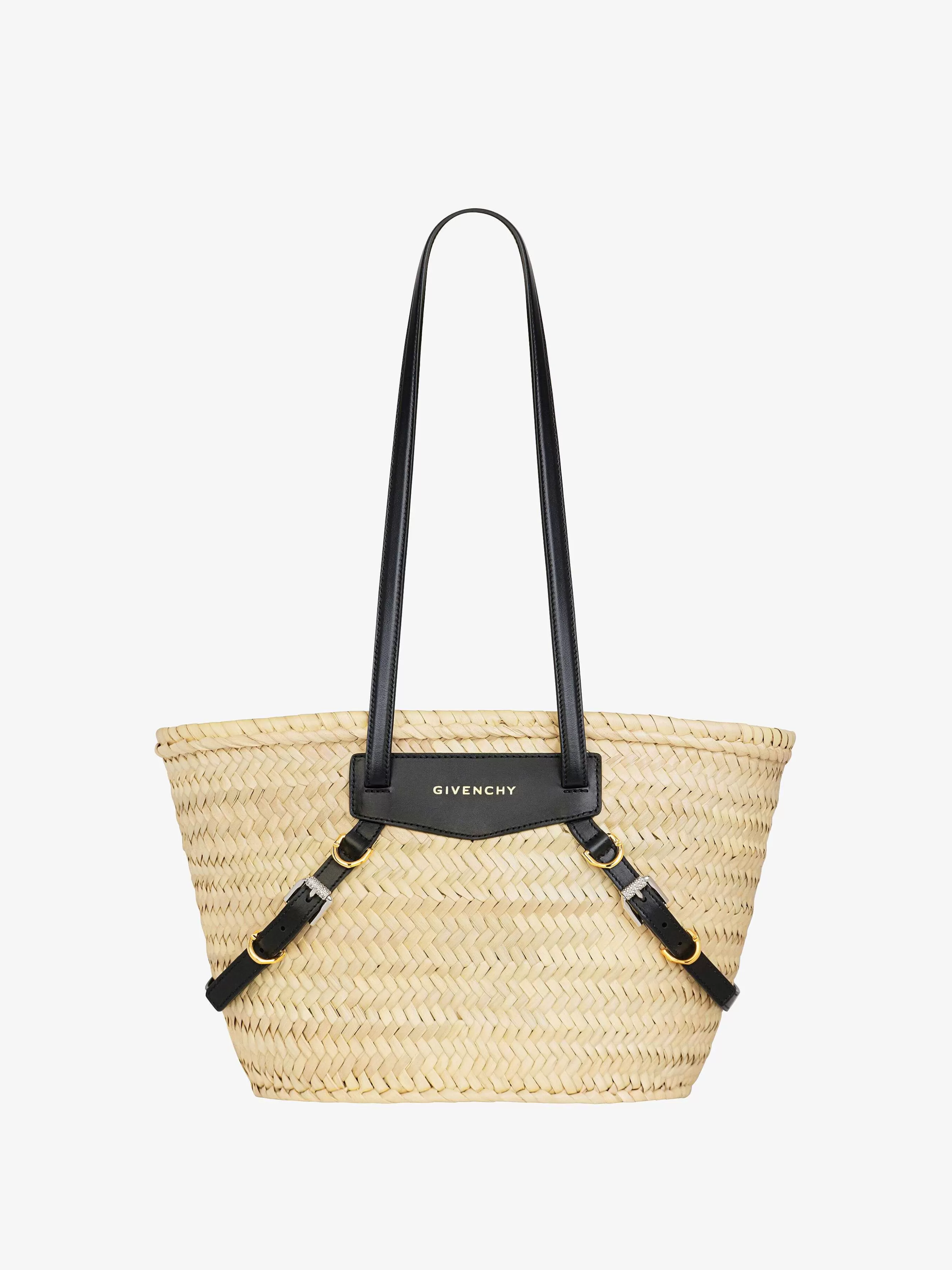 Givenchy Voyou>Petit Sac Panier Voyou En Raphia Noir