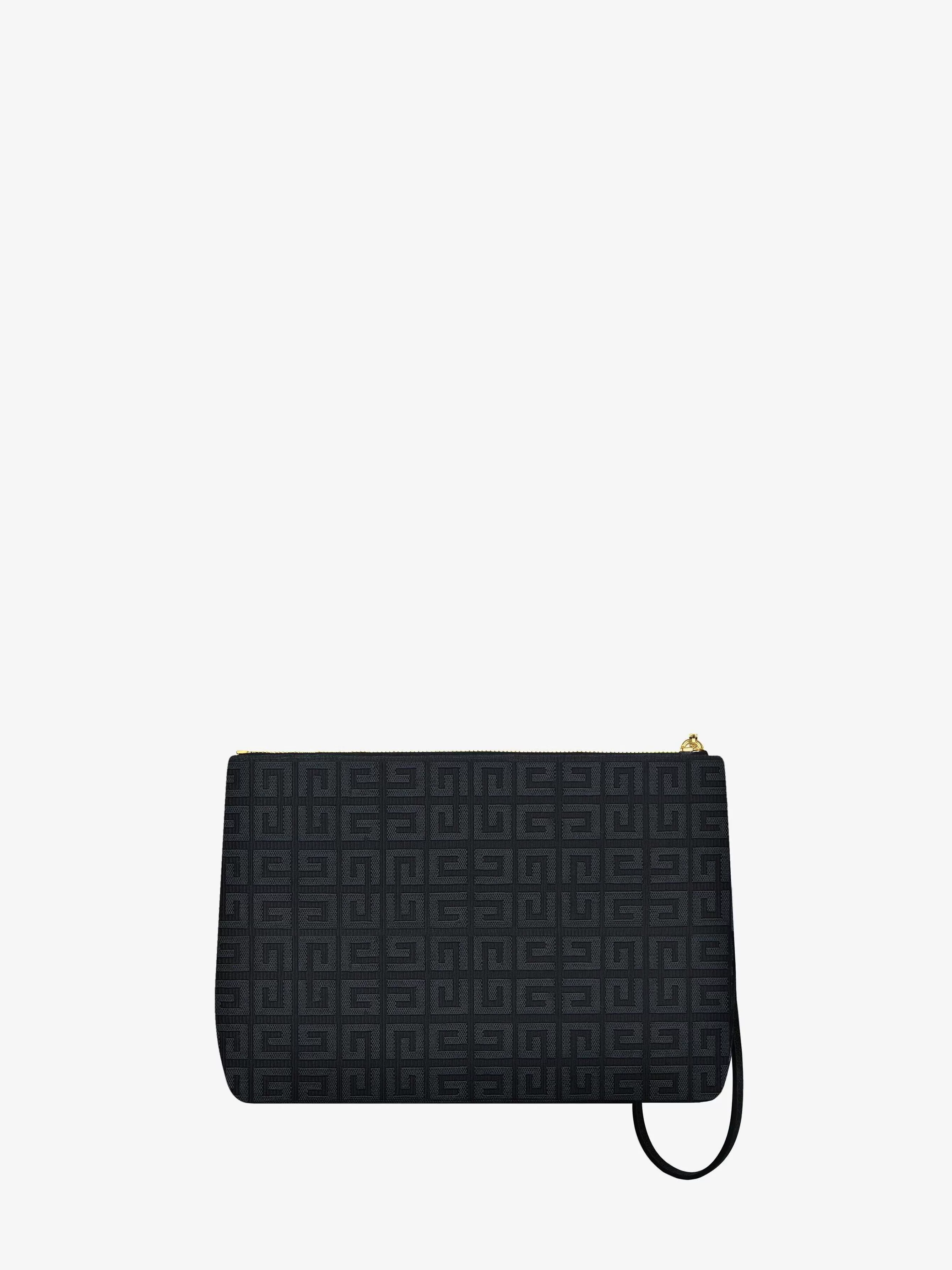 Givenchy Petite Maroquinerie>Pochette De Voyage En Broderie 4G Noir