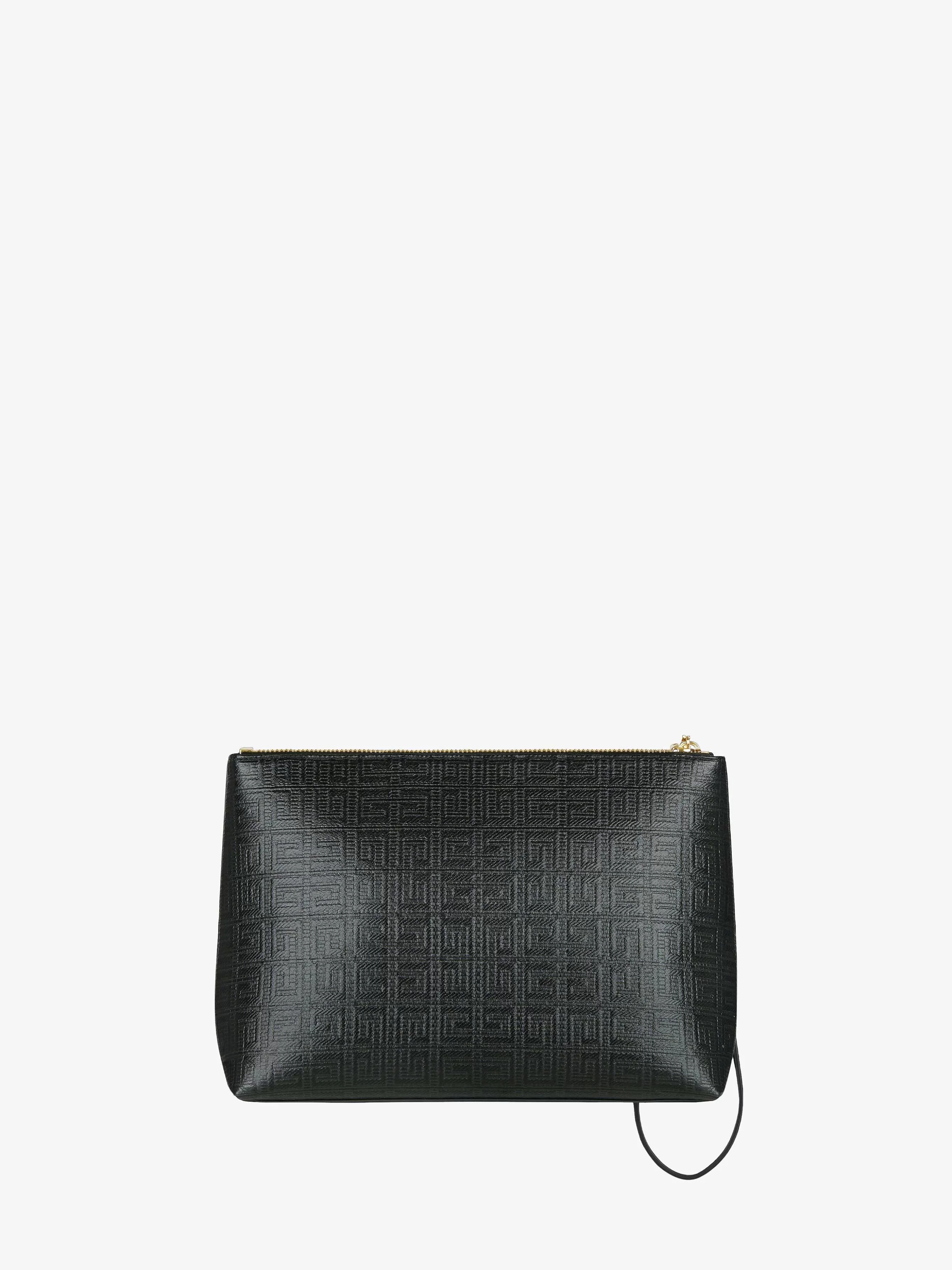 Givenchy Petite Maroquinerie>Pochette De Voyage En Toile Enduite 4G Noir