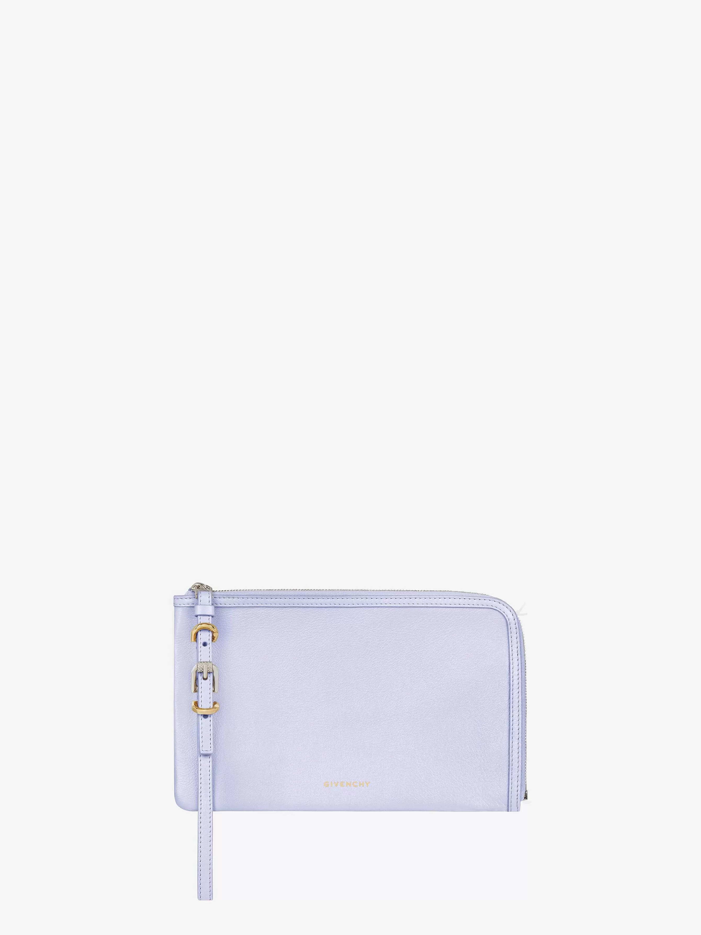 Givenchy Petite Maroquinerie>Pochette Voyou En Cuir Lavande