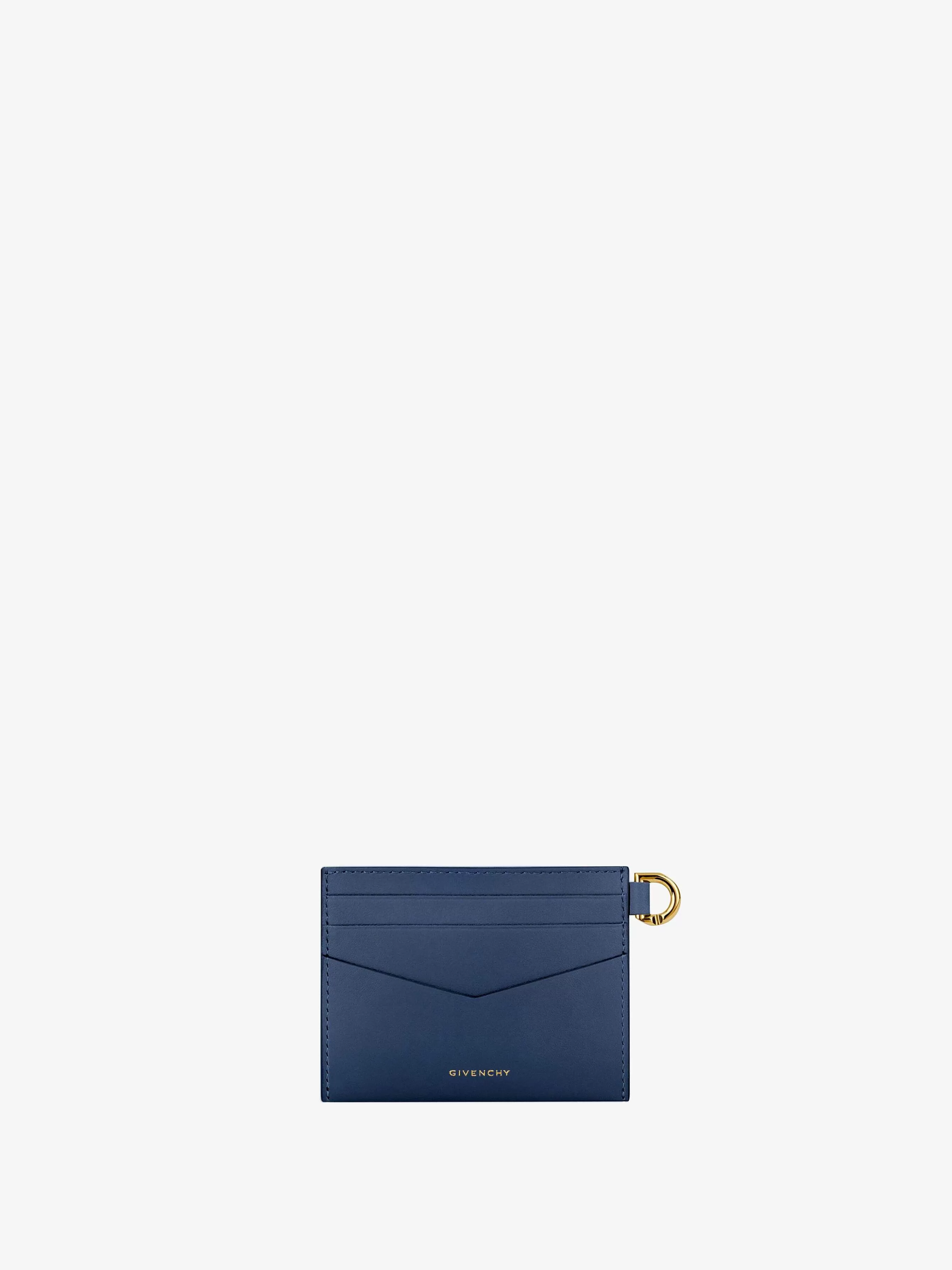 Givenchy Petite Maroquinerie>Porte-Cartes 4G En Cuir Box Marine