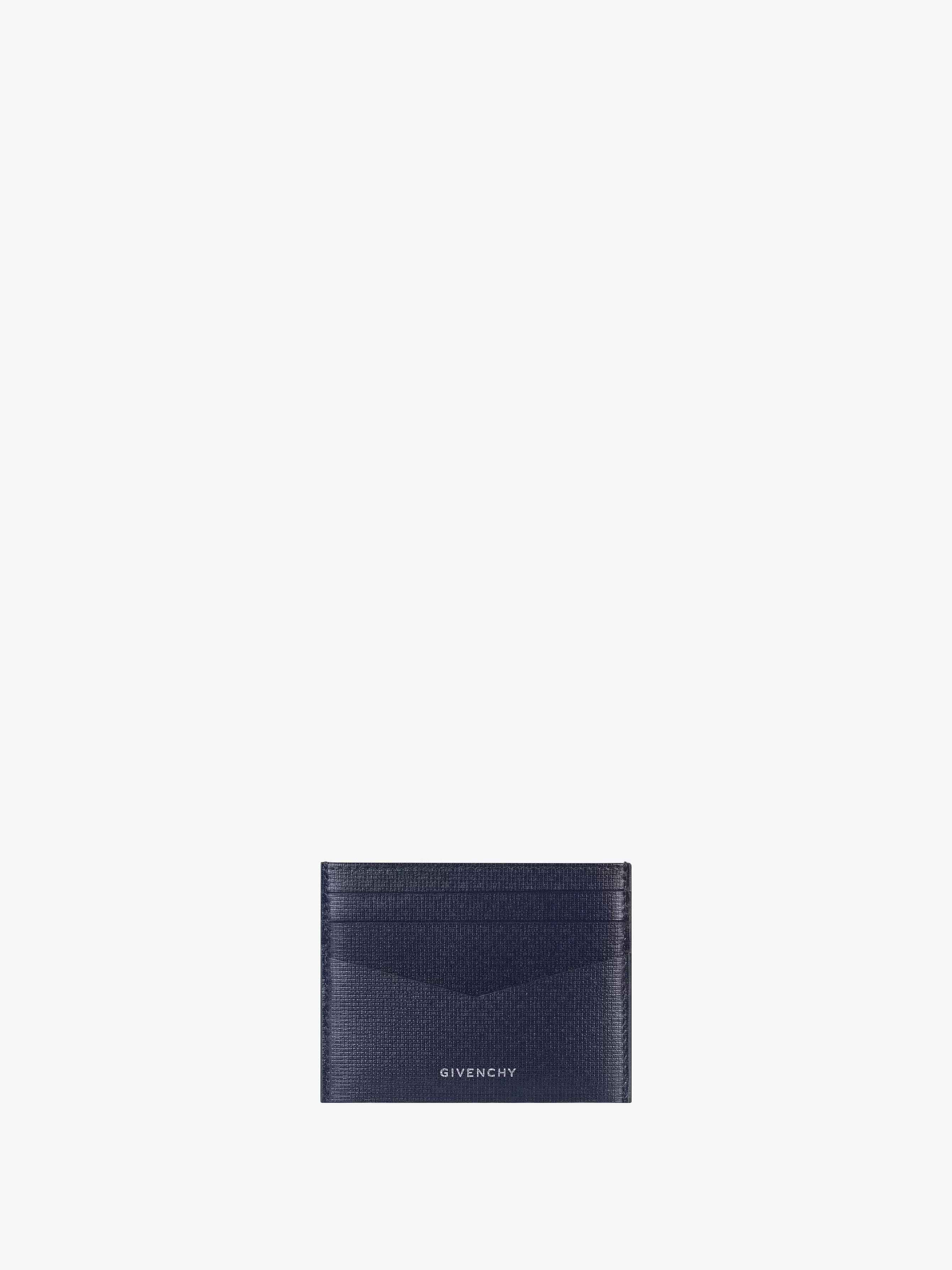 Givenchy Petite Maroquinerie>Porte-Cartes En Cuir Classique 4G Marine/Noir