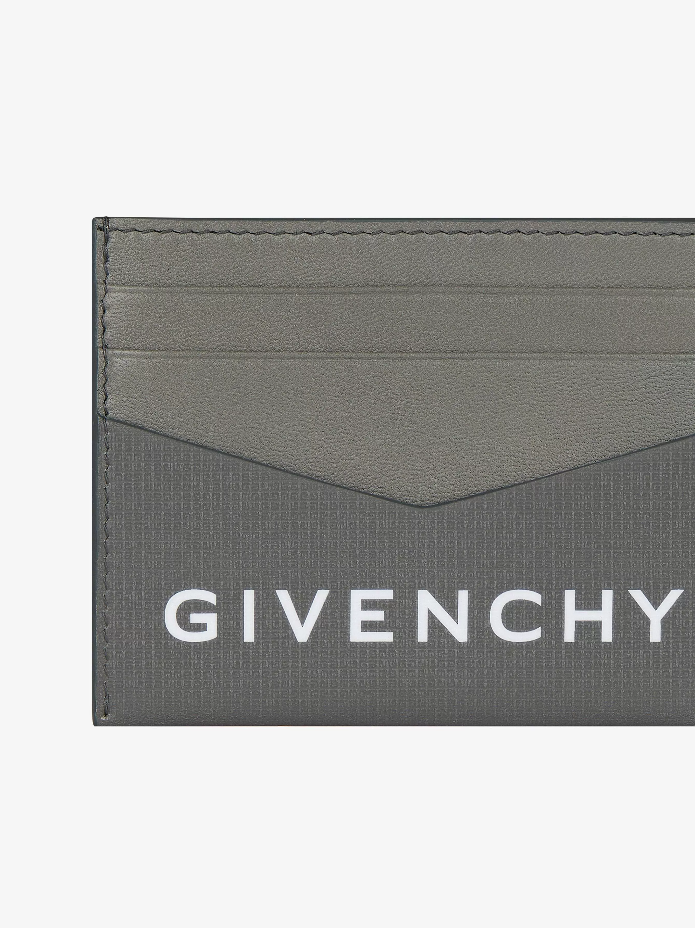 Givenchy Petite Maroquinerie>Porte-Cartes En Cuir 4G Gris Quartz