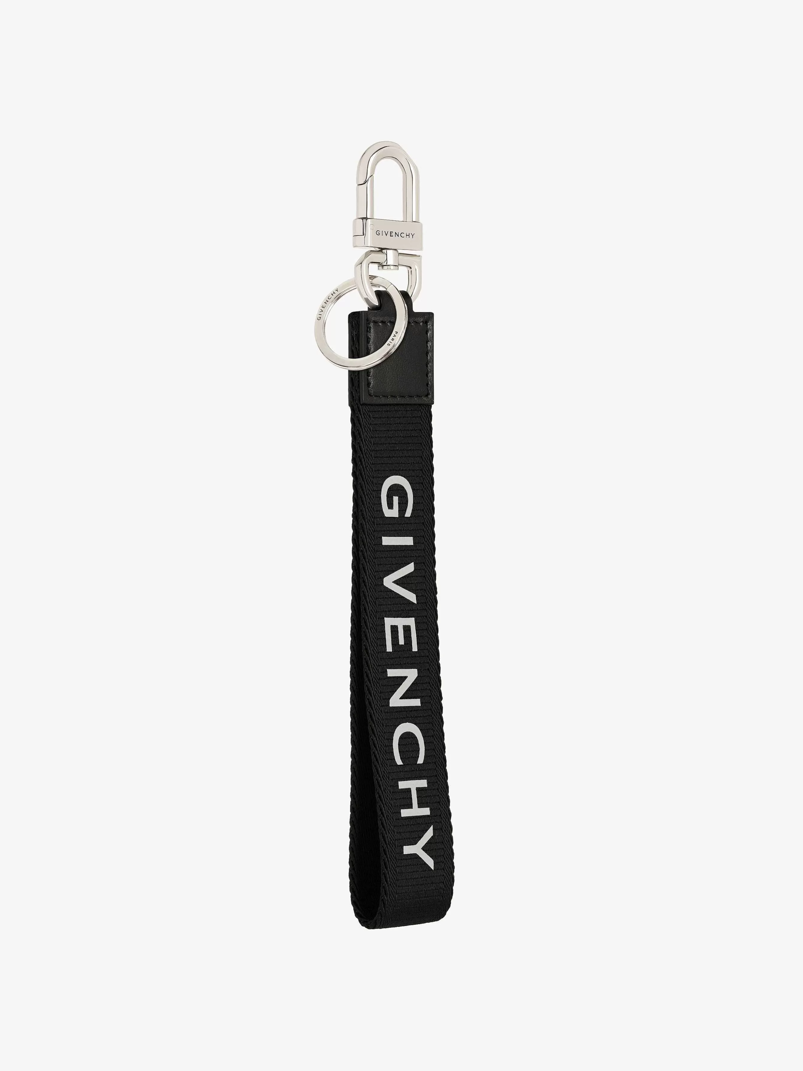 Givenchy Autres Accessoires>Porte-Cles Avec Dragonne En Sangle Noir Blanc