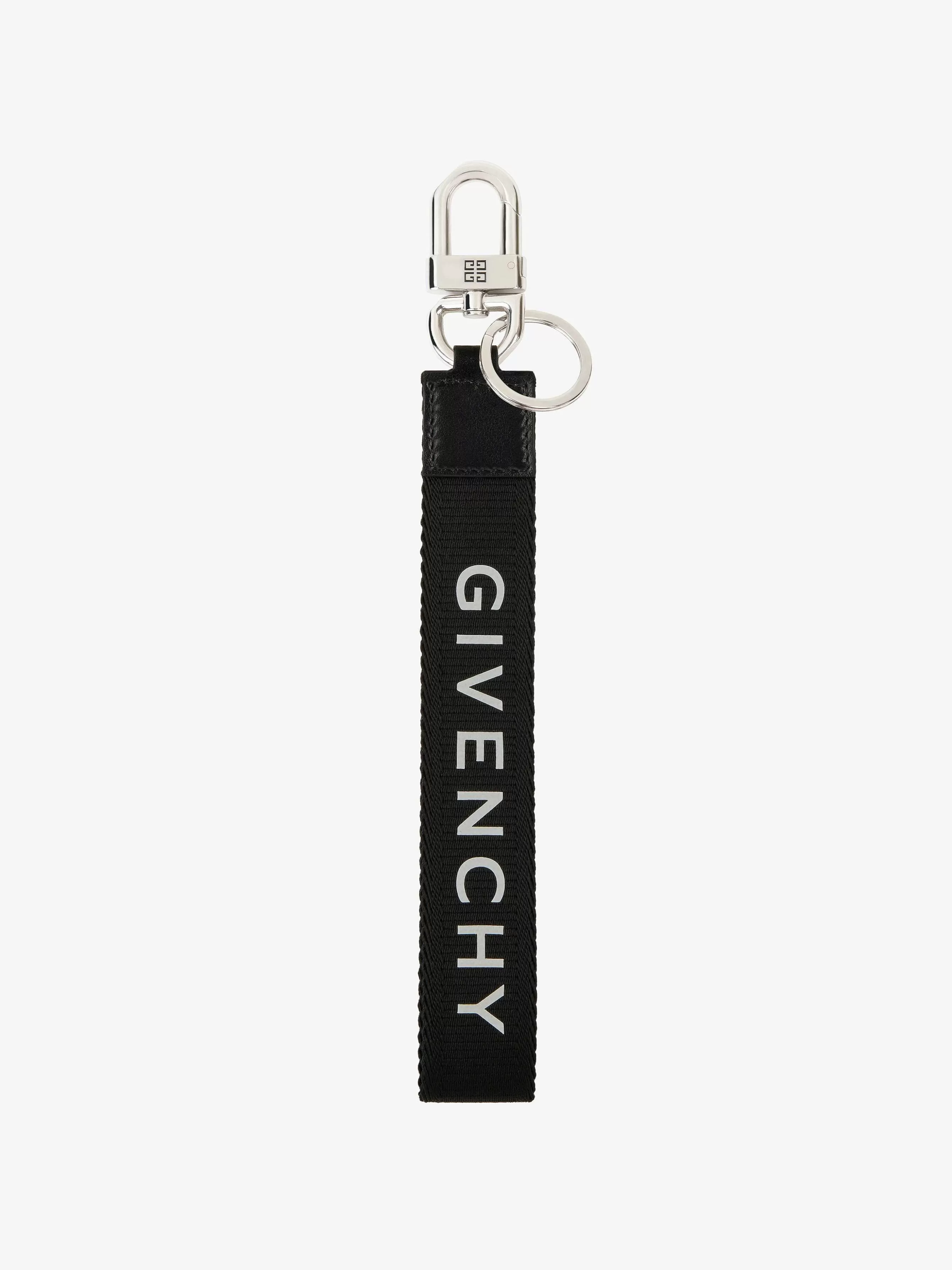 Givenchy Autres Accessoires>Porte-Cles Avec Dragonne En Sangle Noir Blanc