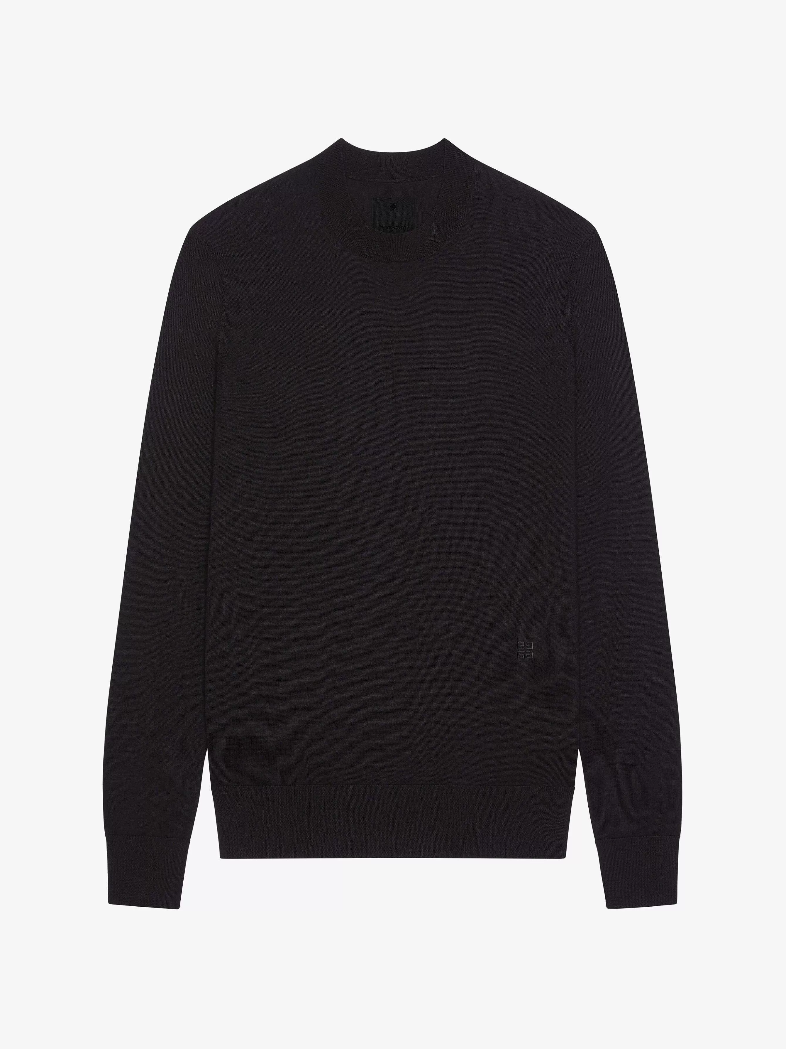 Givenchy Tricots>Pull En Laine Et Cachemire Noir