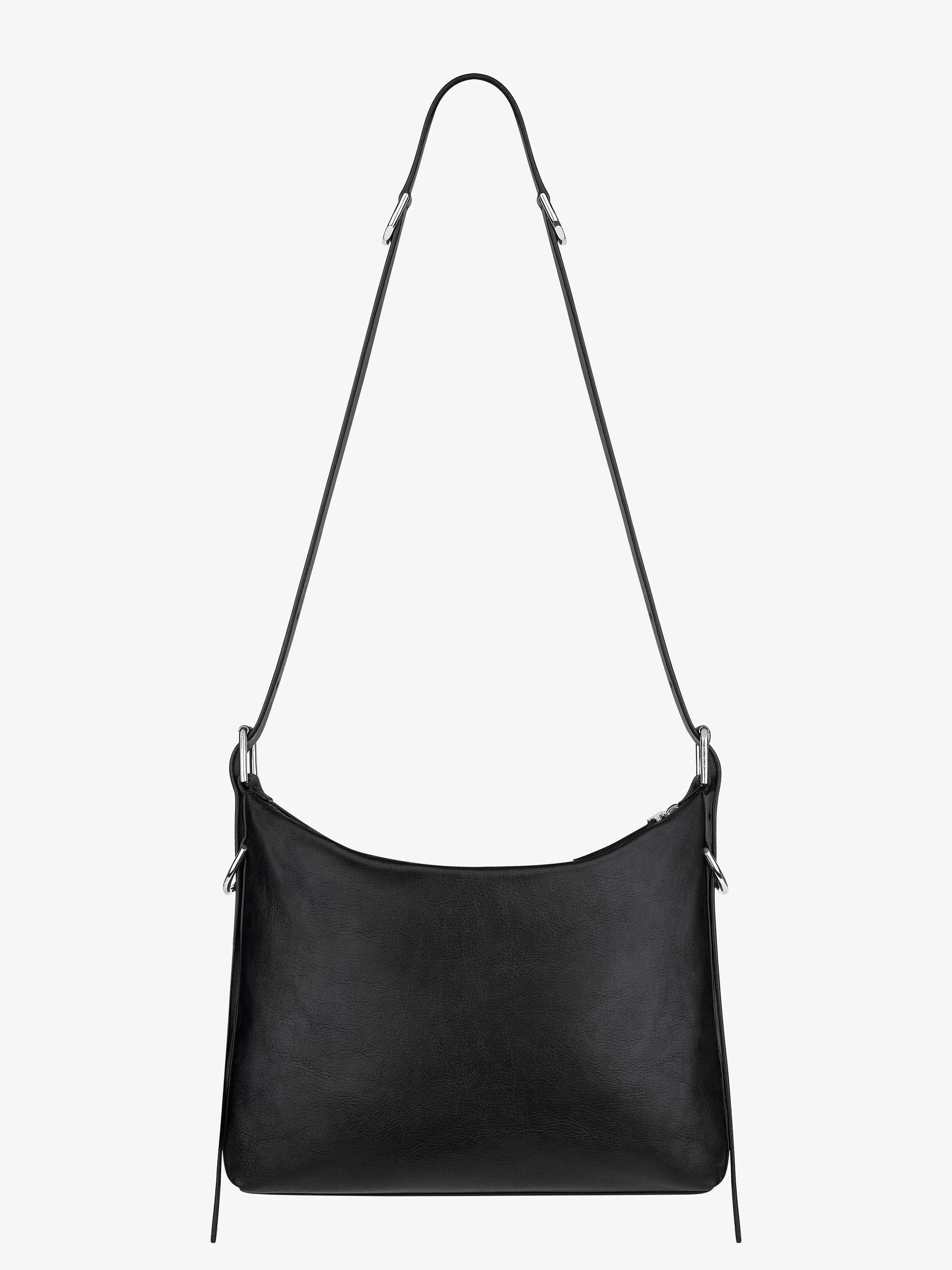 Givenchy Sacs Bandoulière>Sac Bandouliere Voyou En Cuir Graine Noir