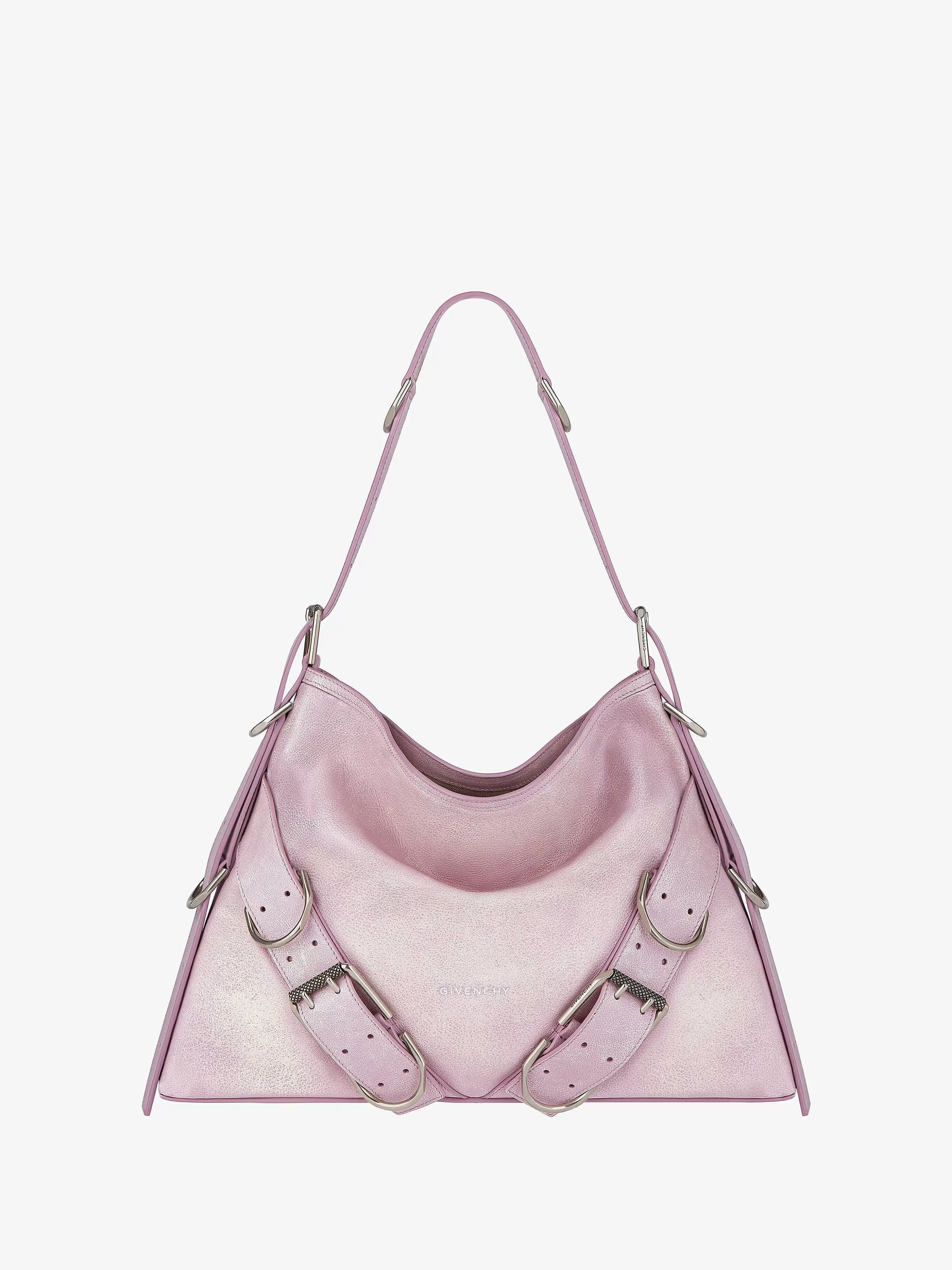 Givenchy Voyou>Sac Boyfriend Voyou Moyen En Cuir Vieilli Vieux Rose