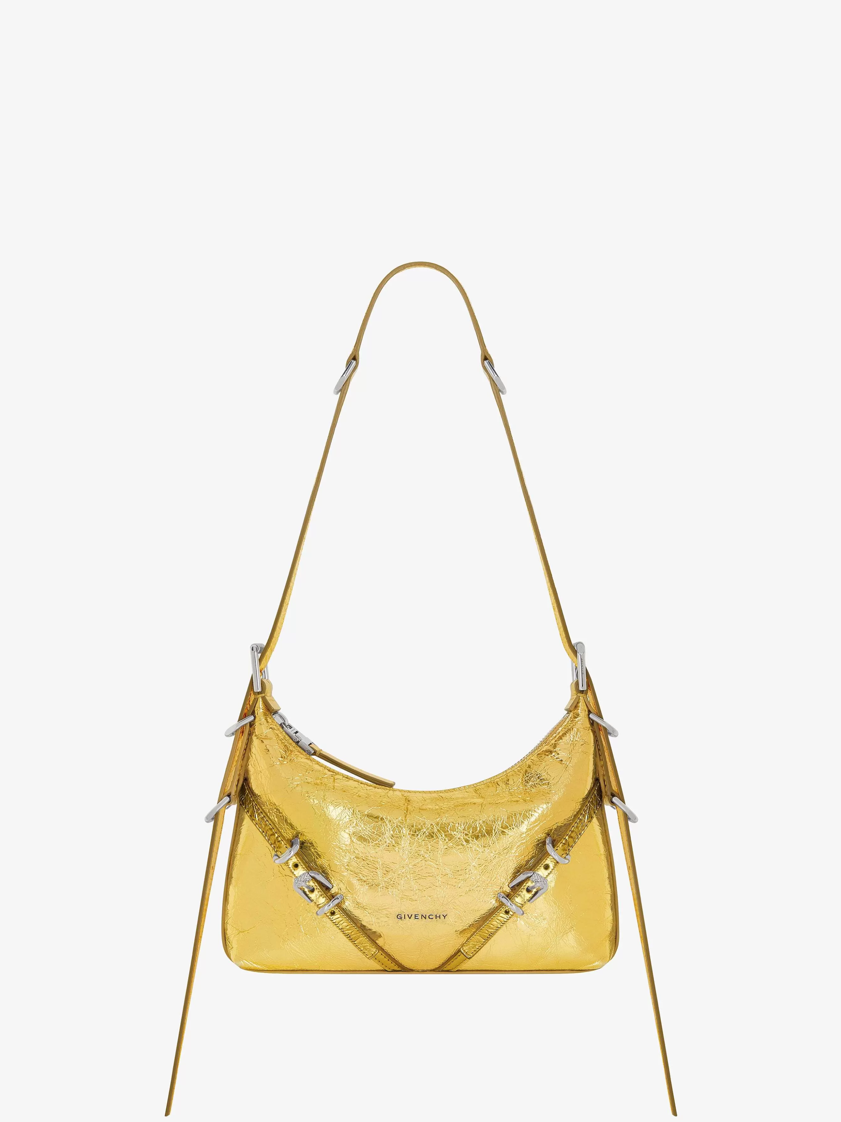 Givenchy Voyou>Sac Mini Voyou En Cuir Lame Dore