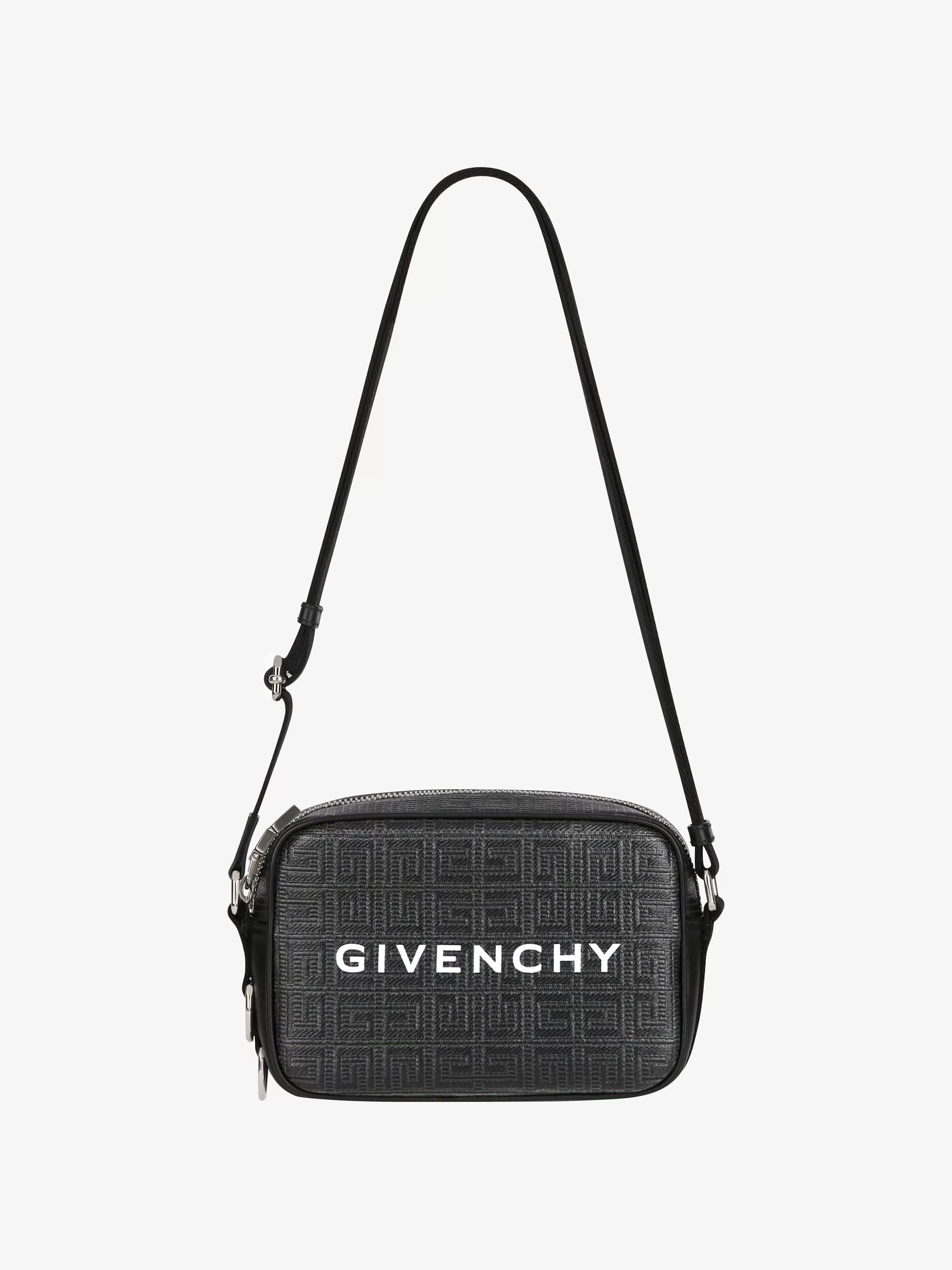 Givenchy Sacs Bandoulière>Sac Pour Appareil Photo G-Essentials En Toile Enduite 4G Noir