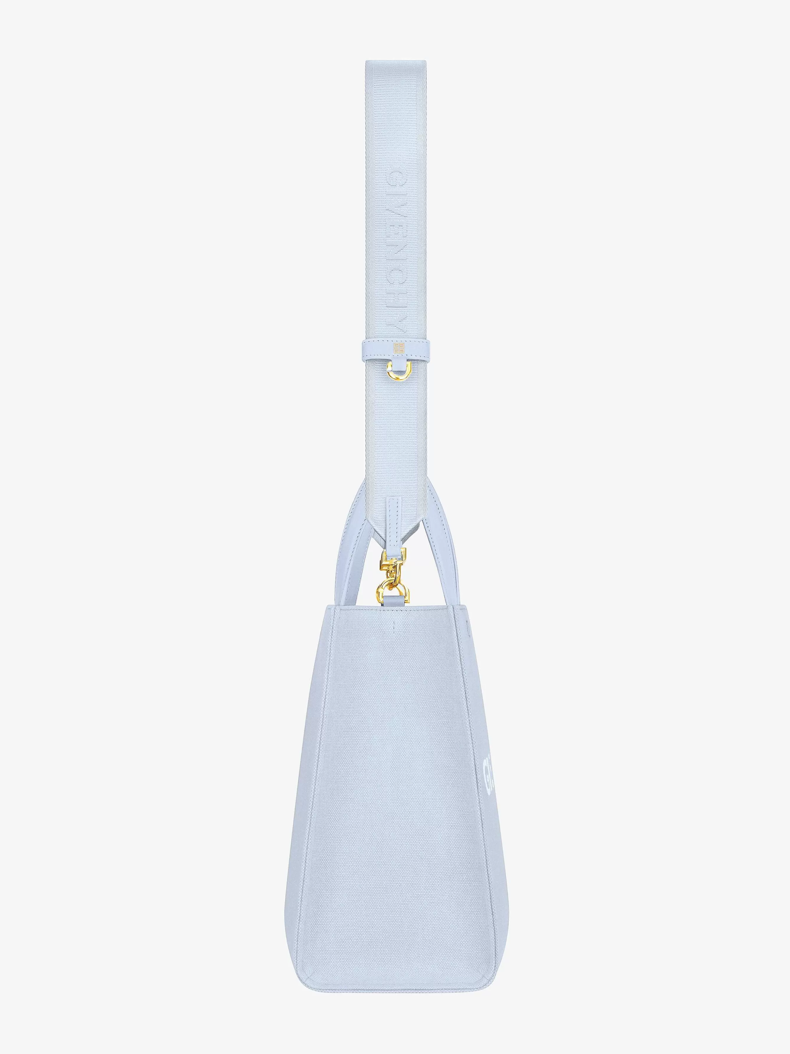 Givenchy G-Tote>Sac Shopping G-Tote Moyen En Toile Nuage Bleu