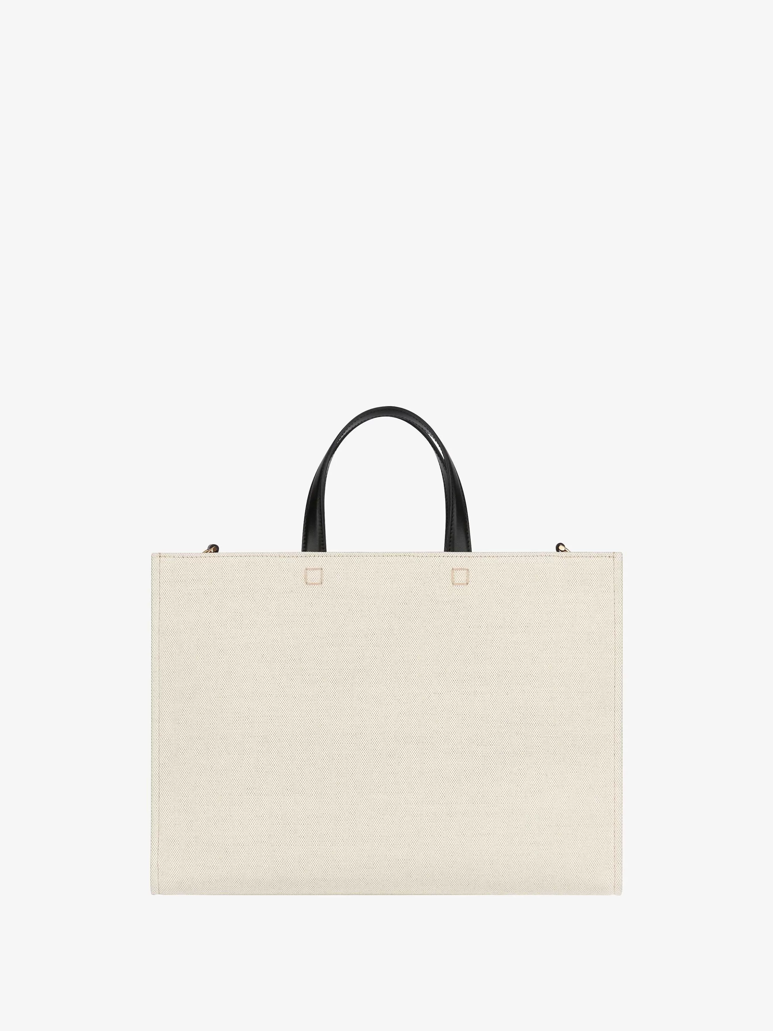 Givenchy G-Tote>Sac Shopping G-Tote Moyen En Toile Beige/Noir