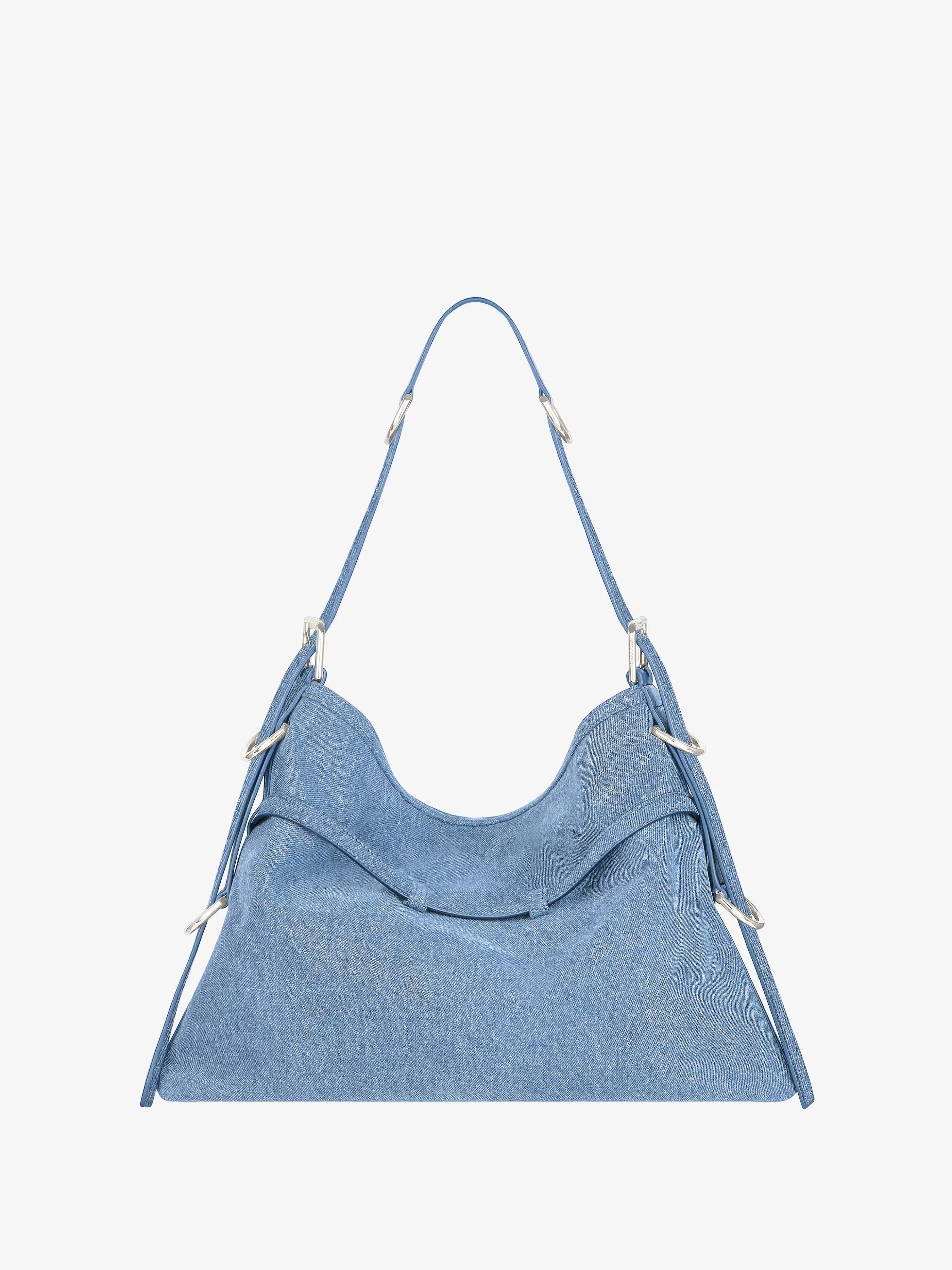 Givenchy Voyou>Sac Voyou Moyen En Denim Bleu Moyen