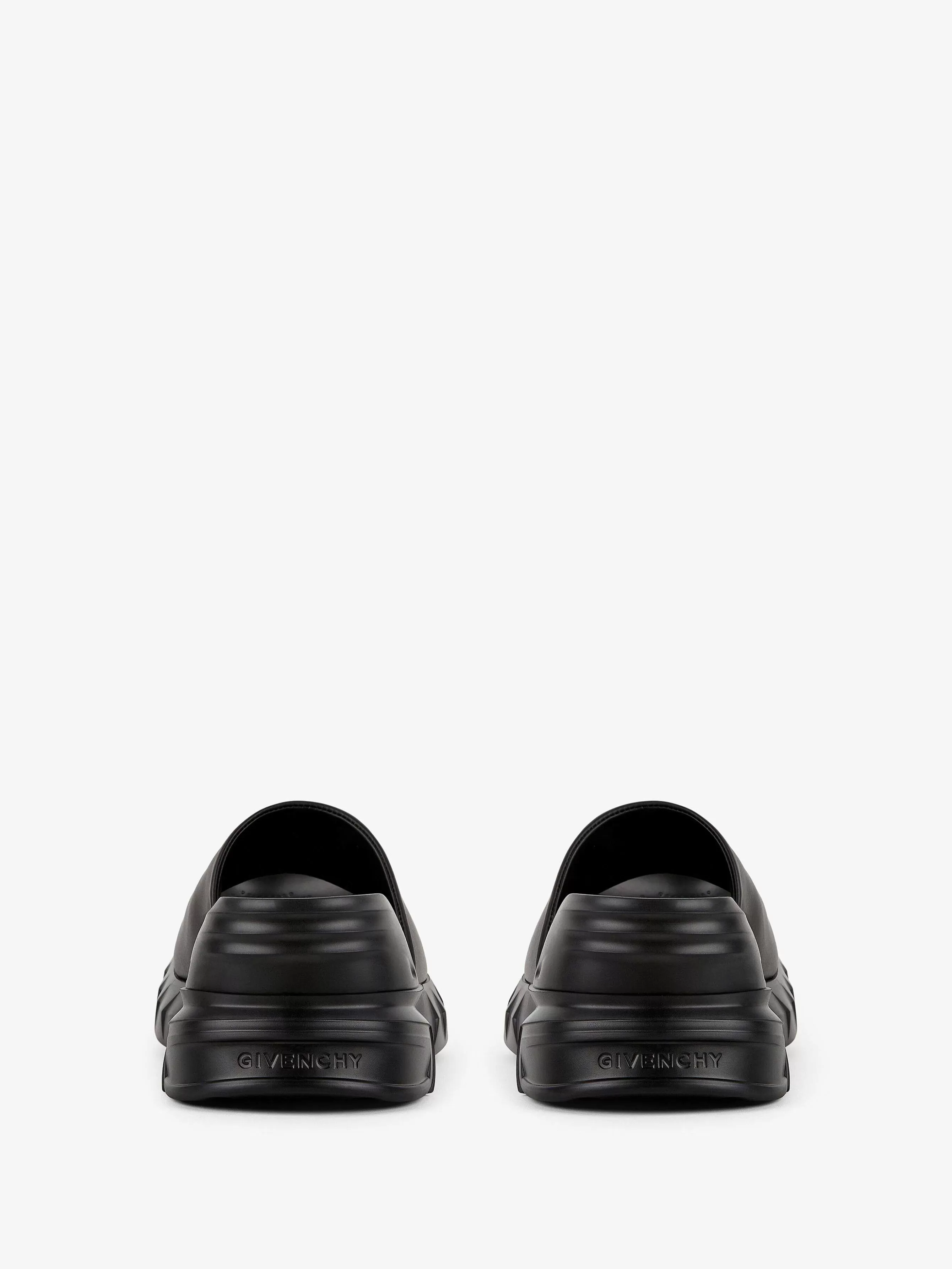 Givenchy Claquettes Et Sandales>Sandales Compensees Marshmallow En Cuir Noir