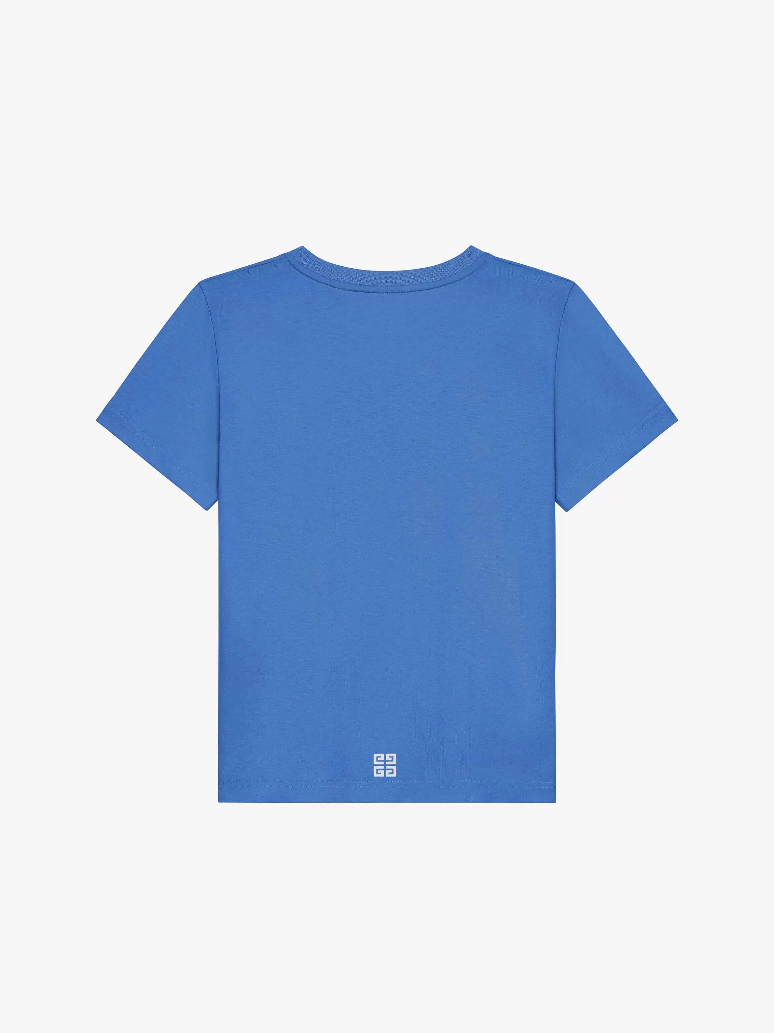 Givenchy Garçon (4 À 12 Ans)>T-Shirt Etoiles 4G En Coton Bleu