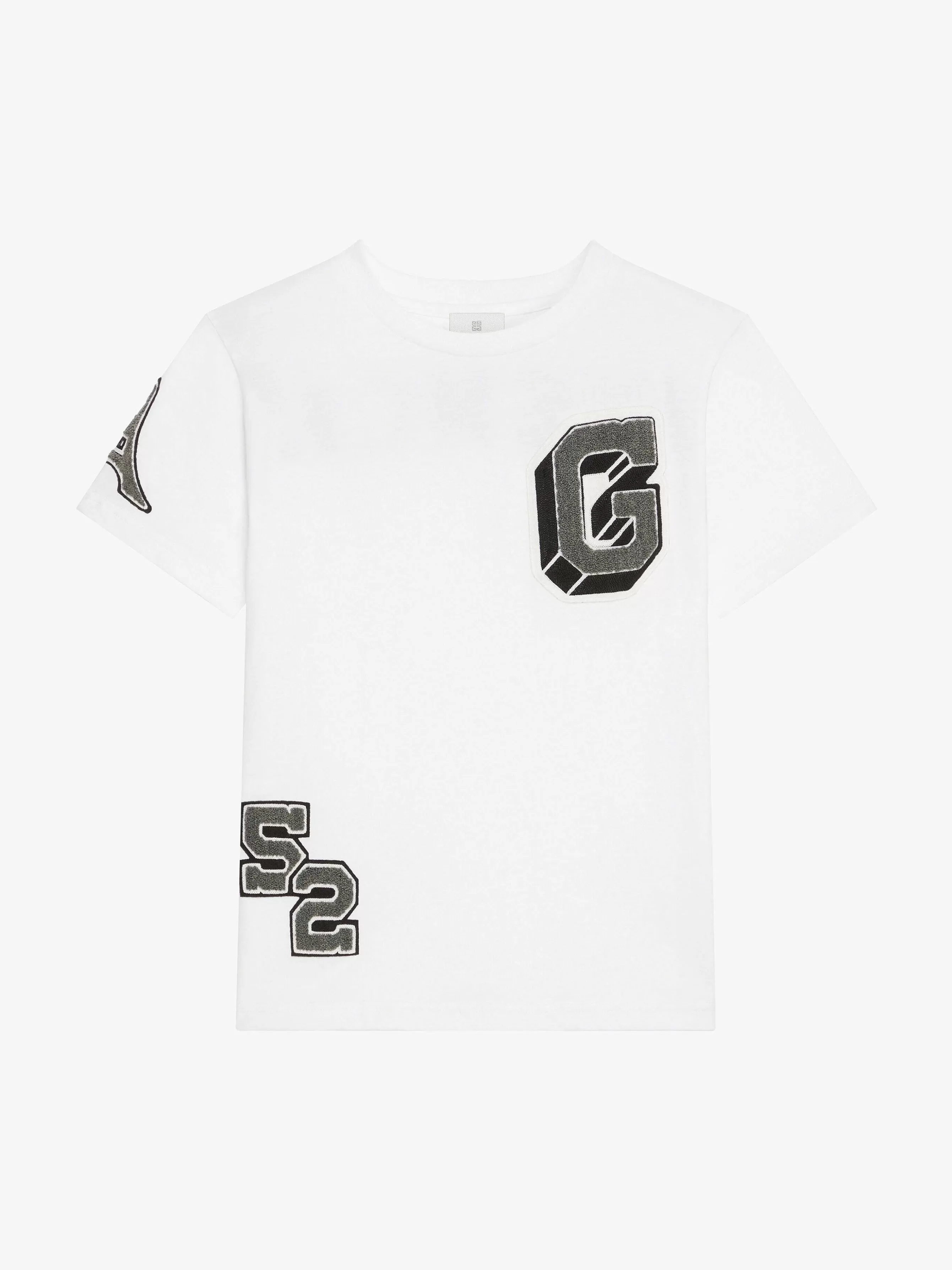 Givenchy Garçon (4 À 12 Ans)>T-Shirt En Coton Blanc