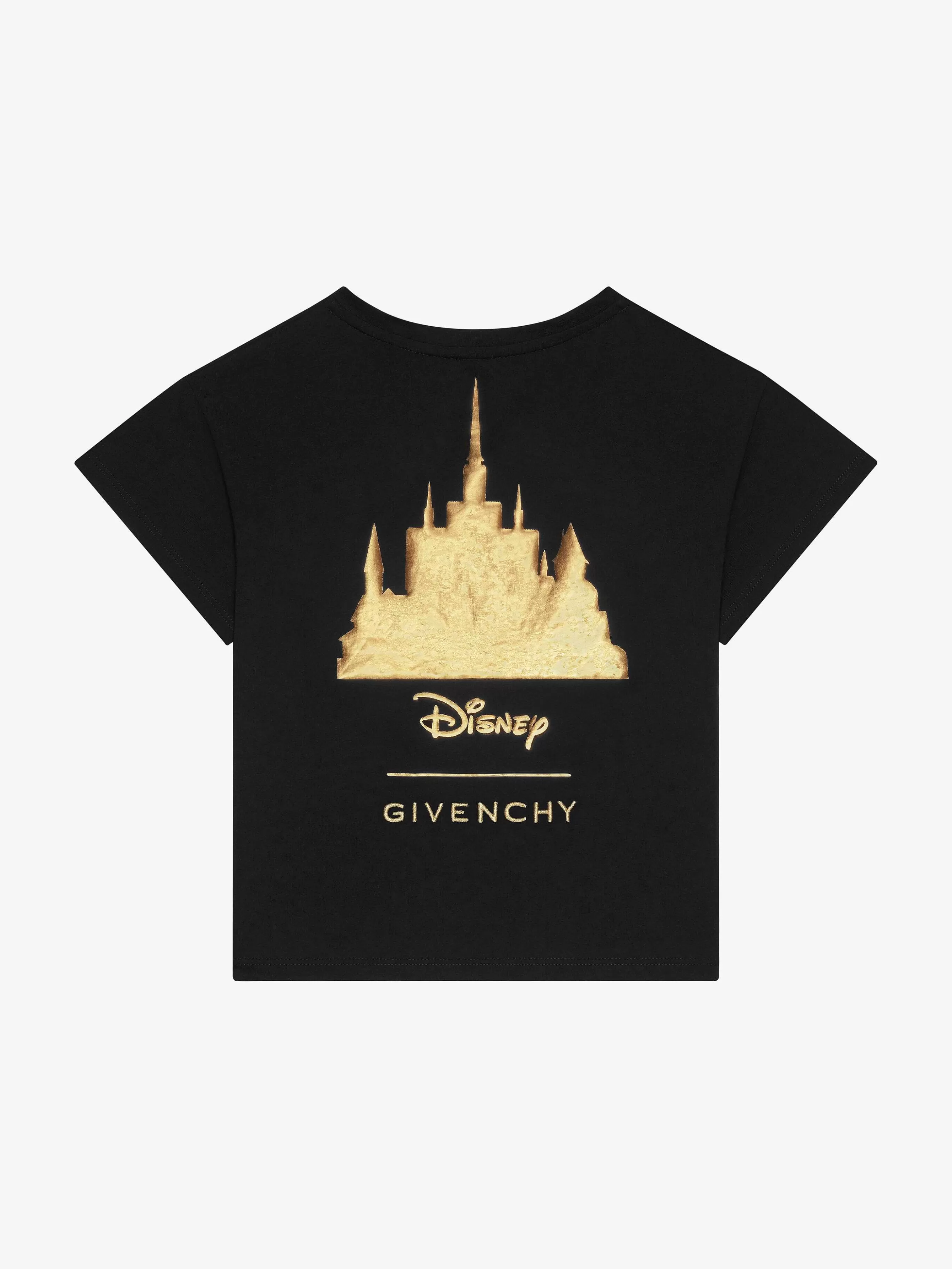 Givenchy Garçon (4 À 12 Ans)>T-Shirt La Reine Des Neiges En Coton Noir