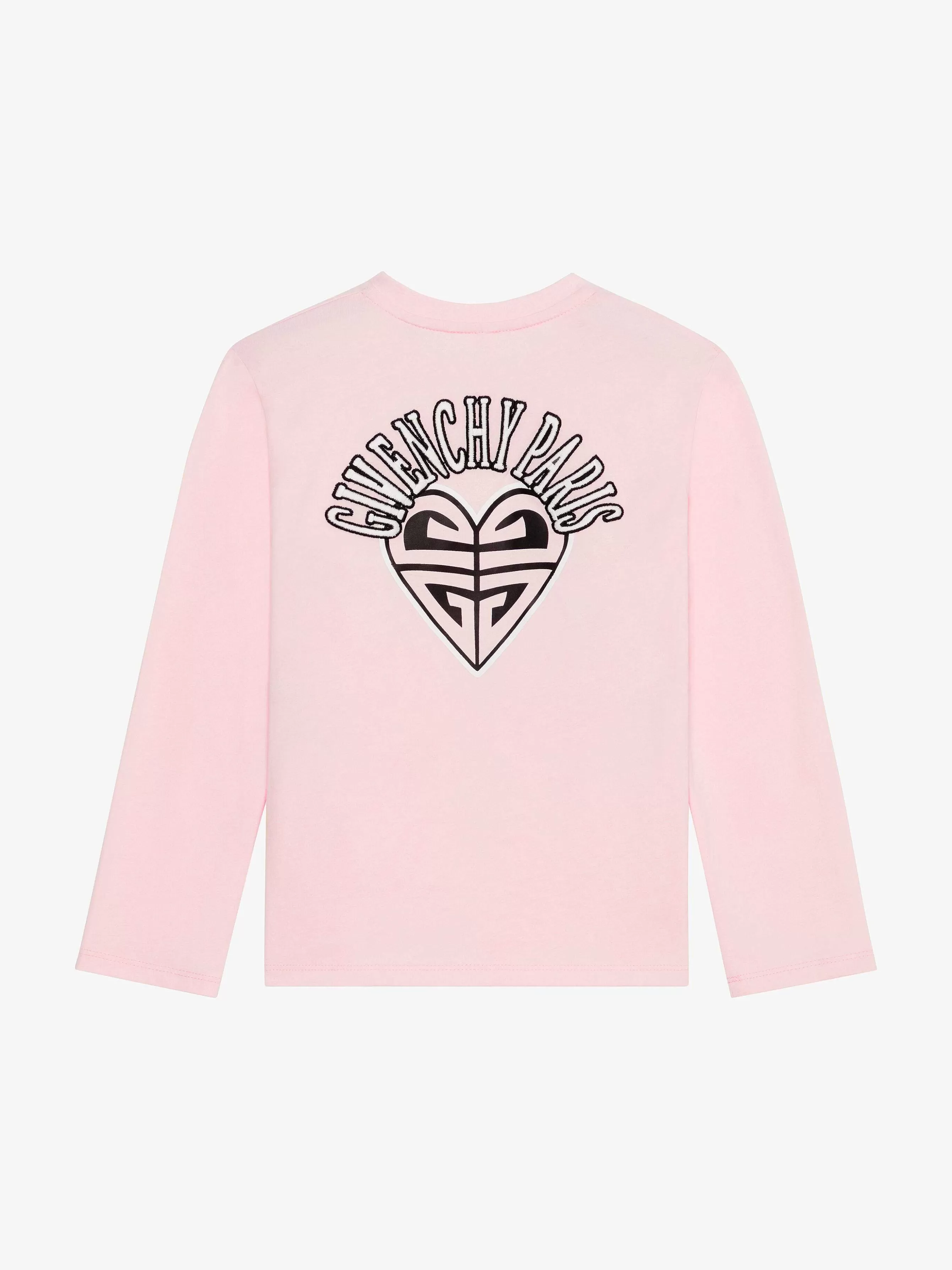 Givenchy Fille (4 À 12 Ans)>T-Shirt Oswald En Coton Rose Clair